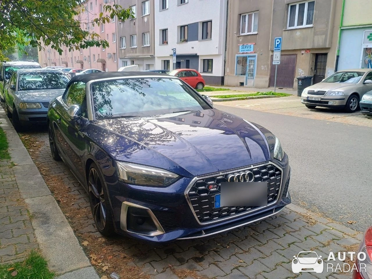 Audi S5 Cabriolet B9 spotted in Plzeň 3, Czechia