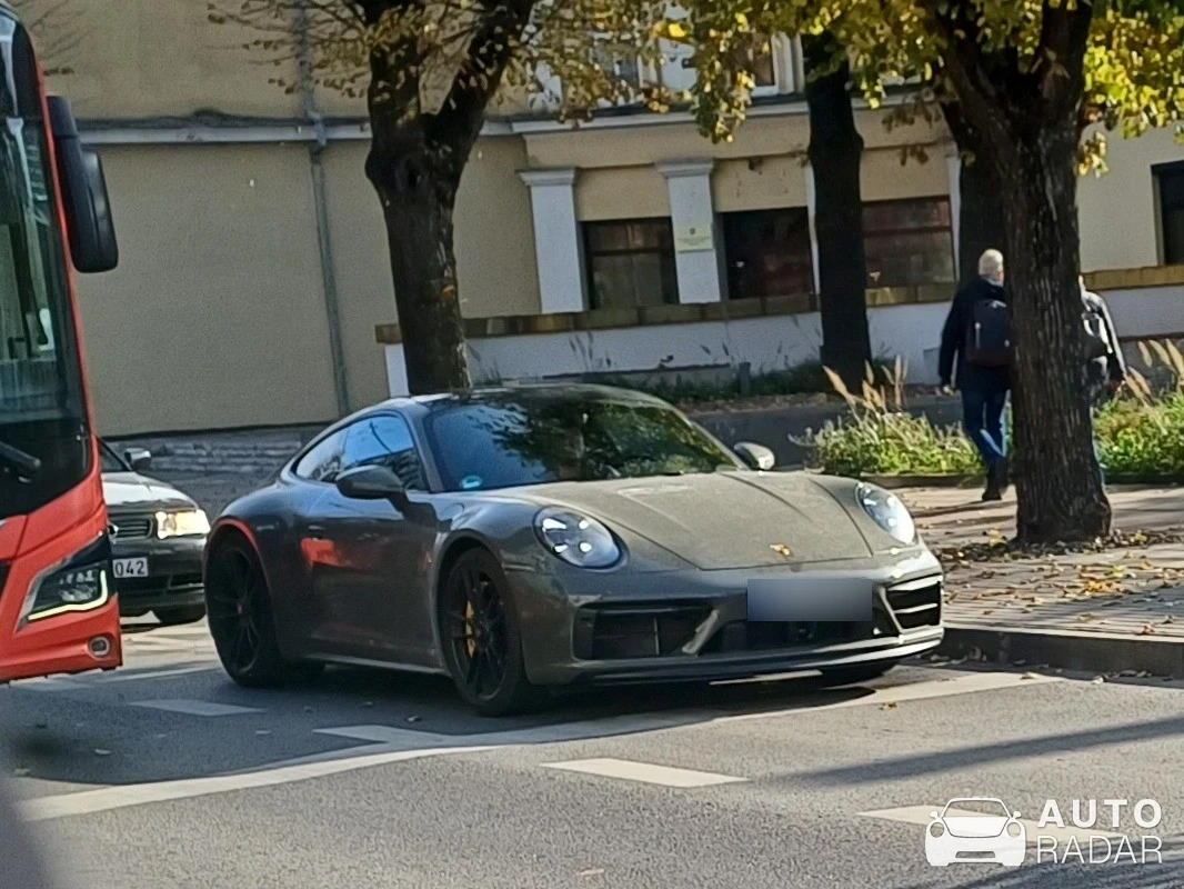 Porsche 992 Carrera 4 GTS MkI spotted in Kaunas, Lithuania