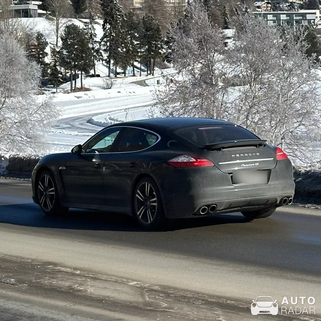 Porsche 970 Panamera 4S spotted in Sankt Moritz, Schweiz