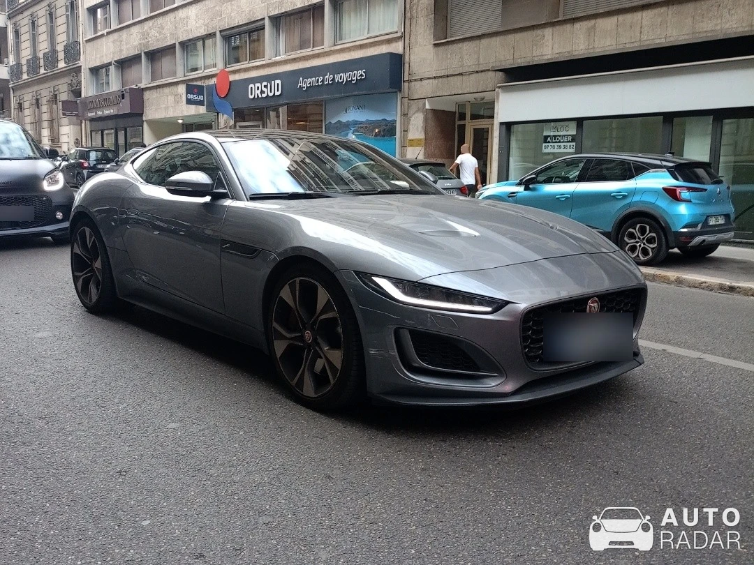 Jaguar F-Type P450 Convertible 2020 spotted in Marseille, France