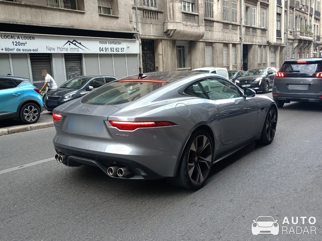 Jaguar F-Type P450 Convertible 2020 spotted in Marseille