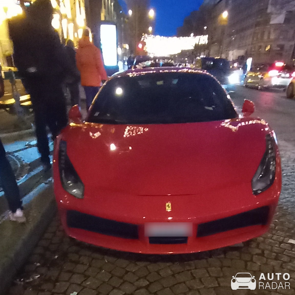 Ferrari 488 GTB spotted in Paris, France
