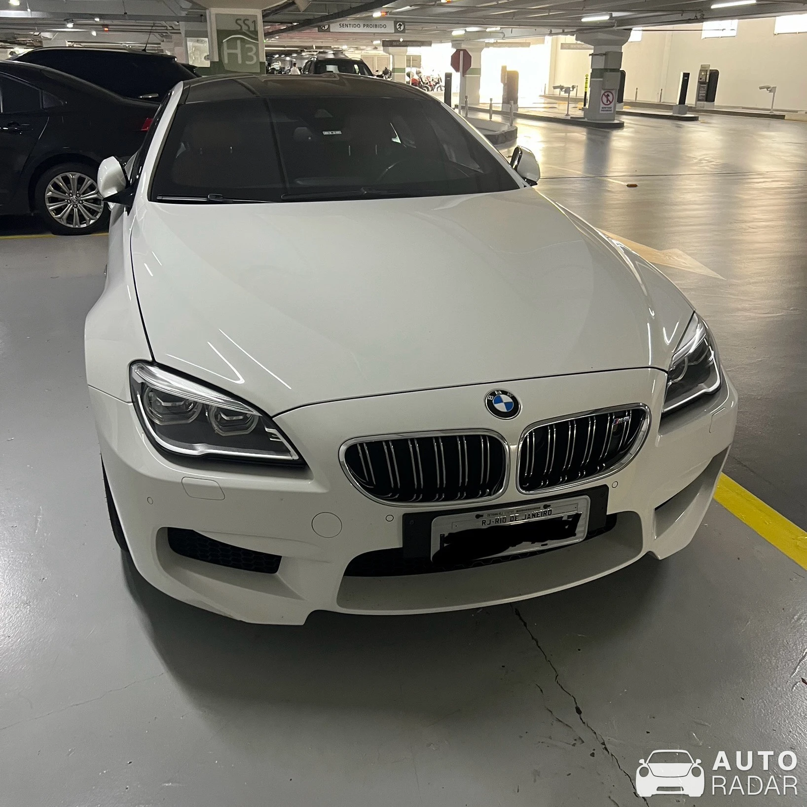 BMW M6 F06 Gran Coupé spotted in Barra da Tijuca, Brazil