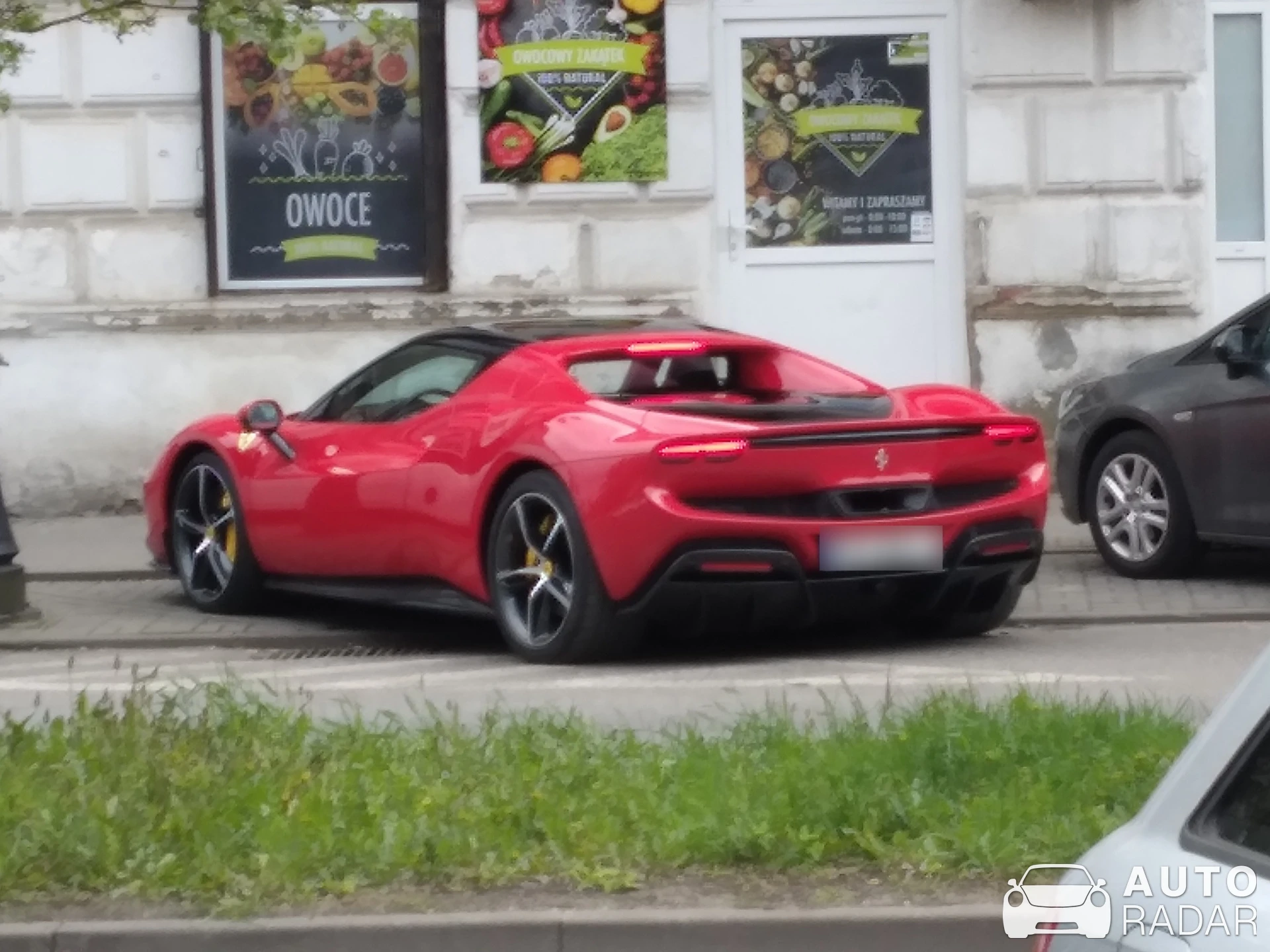 Ferrari 296 GTS spotted in Siedlce