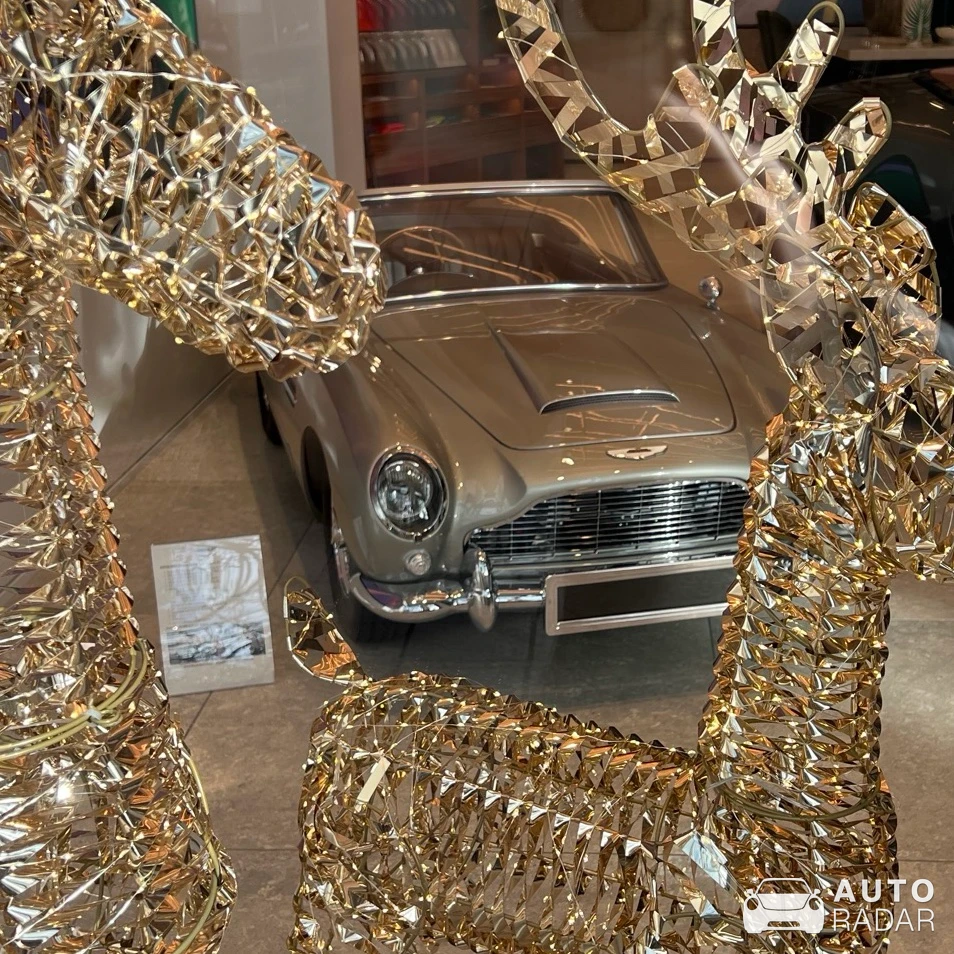 Aston Martin DB5 Convertible spotted in Baden-Baden