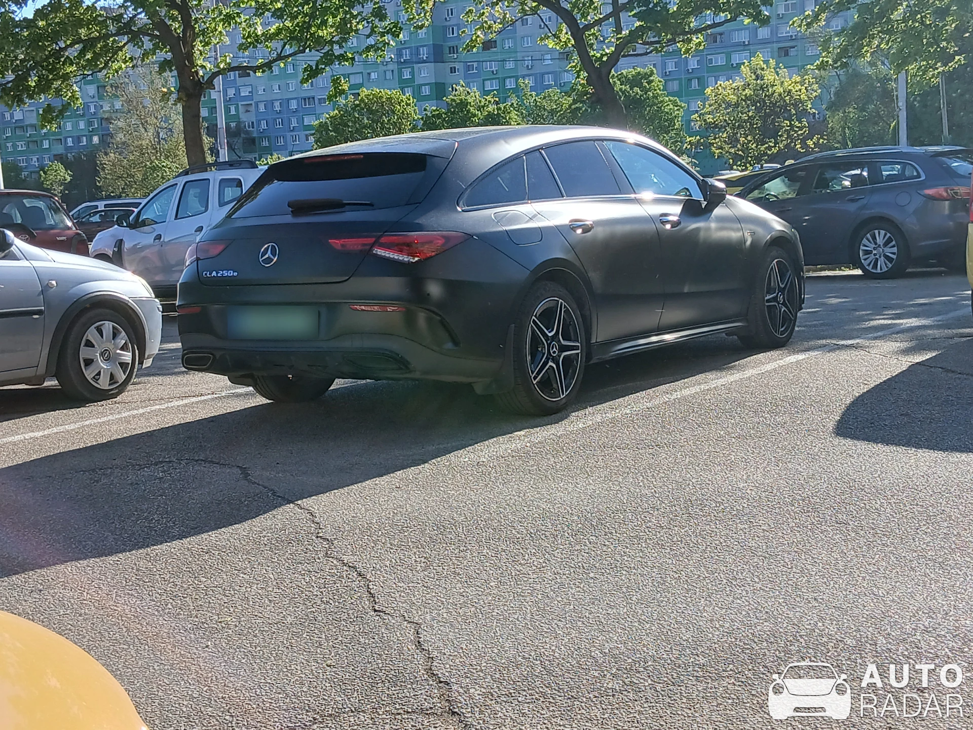 Mercedes-AMG CLA 35 Shooting Brake X118 spotted in Budapest