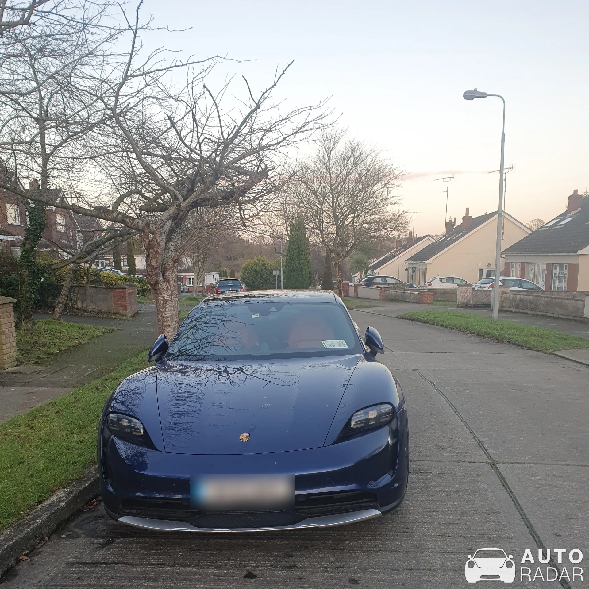Porsche Taycan GTS spotted in Navan, Ireland