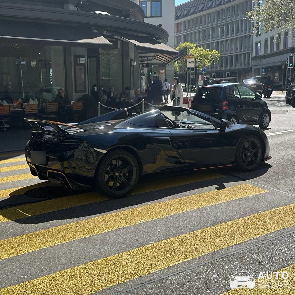 McLaren 675LT Spider spotted in Zürich