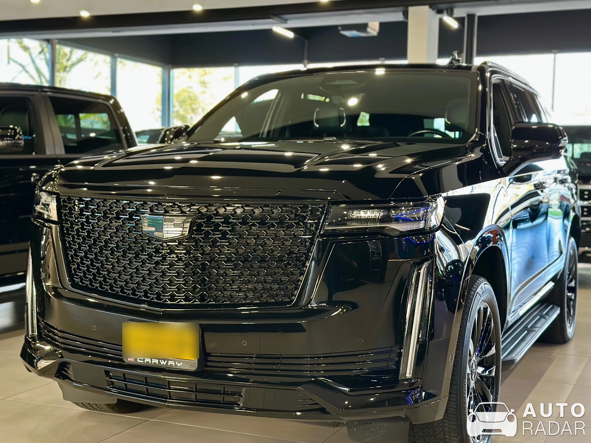 Cadillac Escalade-V ESV spotted in Amsterdam