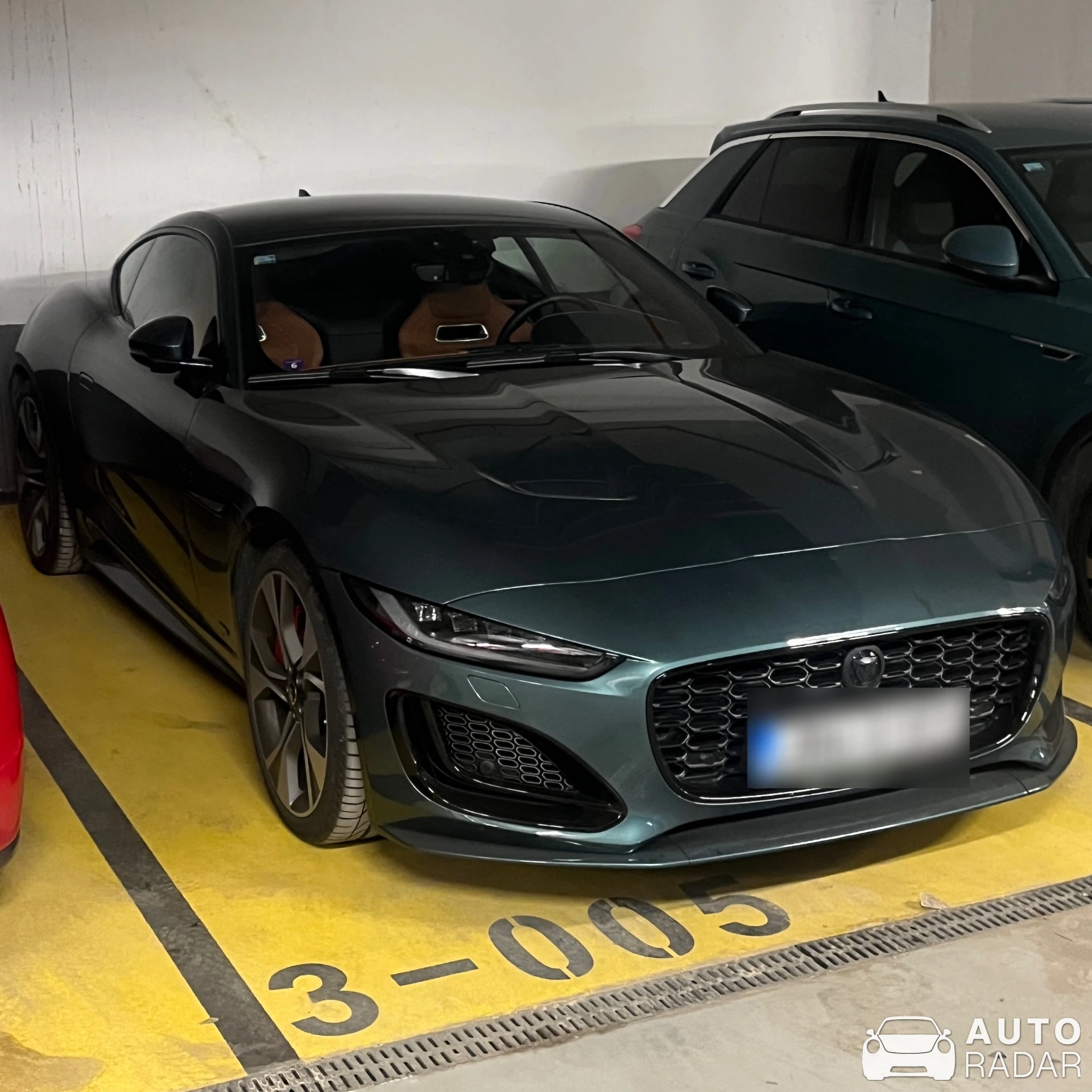 Jaguar F-Type P450 75 Coupé spotted in Sarajevo