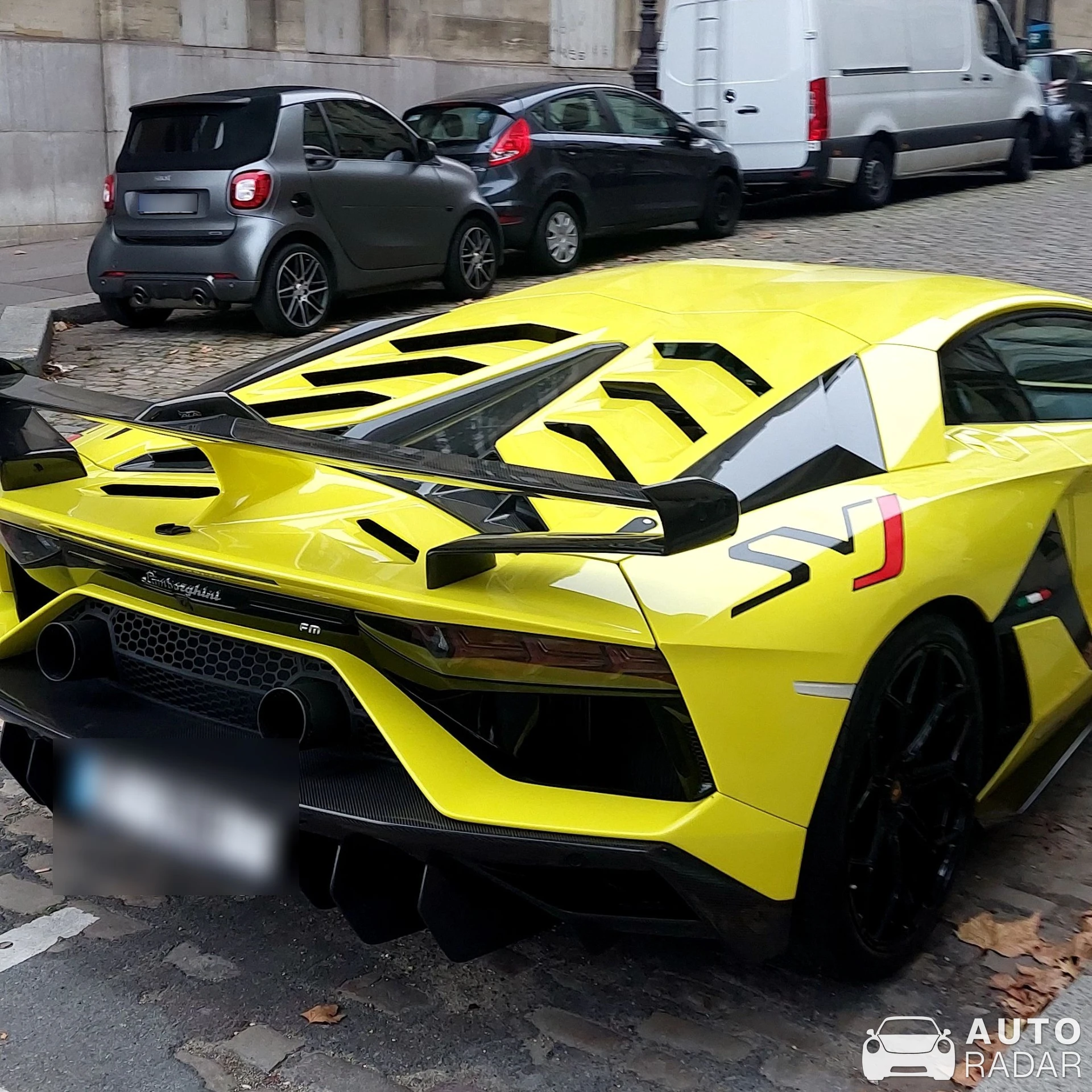 Lamborghini Aventador LP770-4 SVJ spotted in Paris, France
