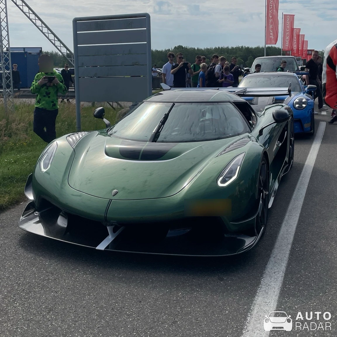 Koenigsegg Jesko Attack Plus spotted in Assen