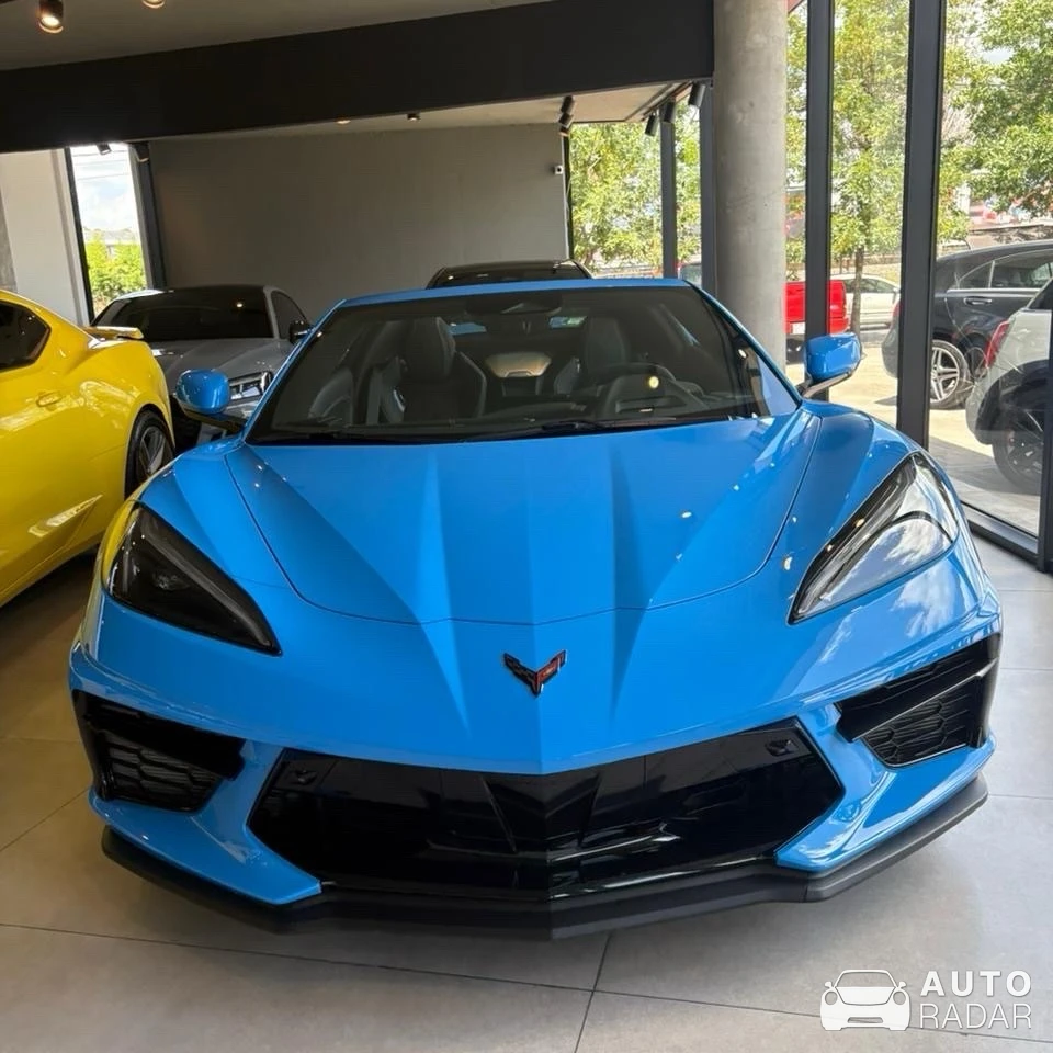 Chevrolet Corvette C8 Stingray spotted in Villa Urquiza, Argentina
