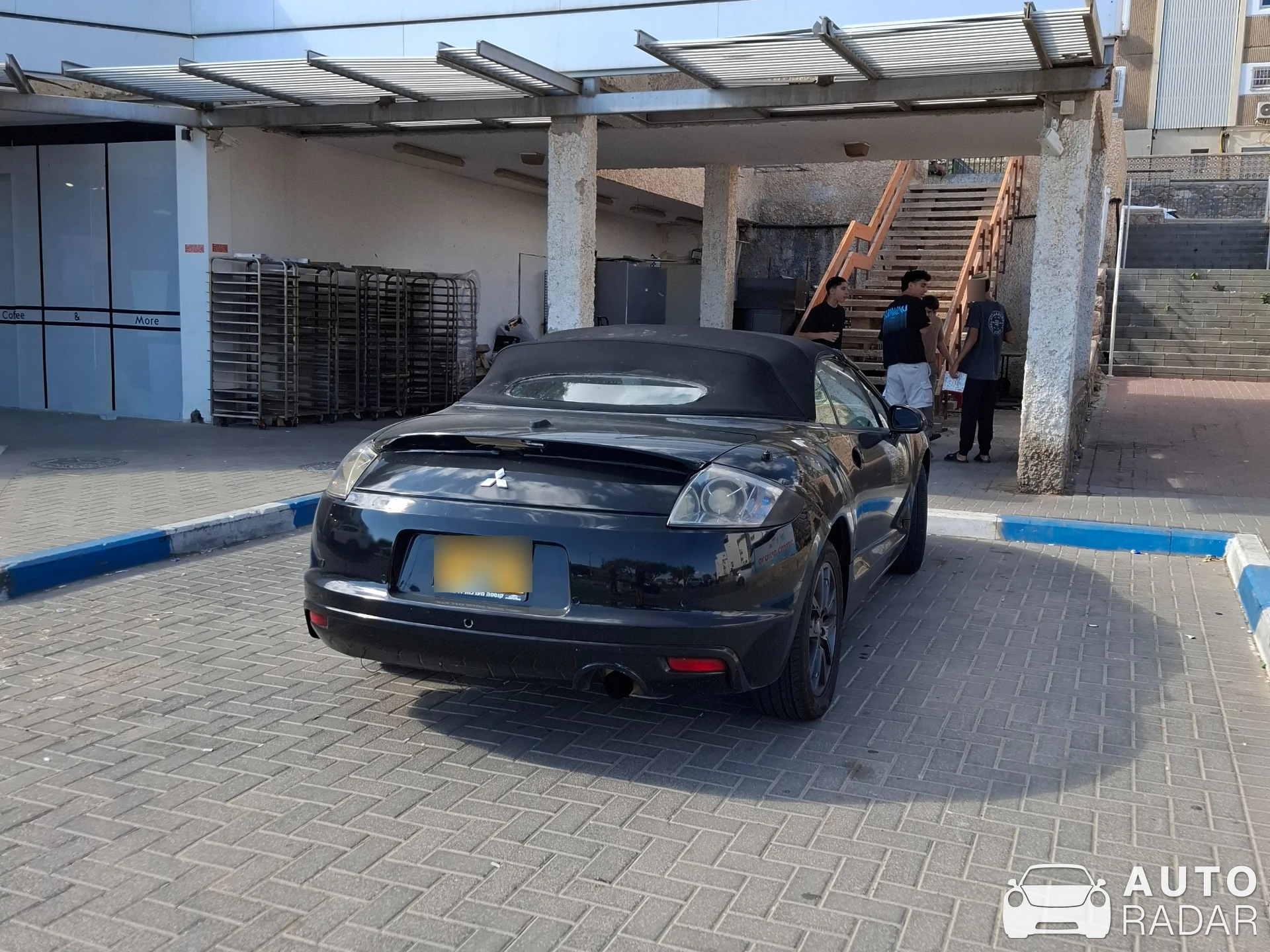 Mitsubishi Eclipse Spyder spotted in Eilat