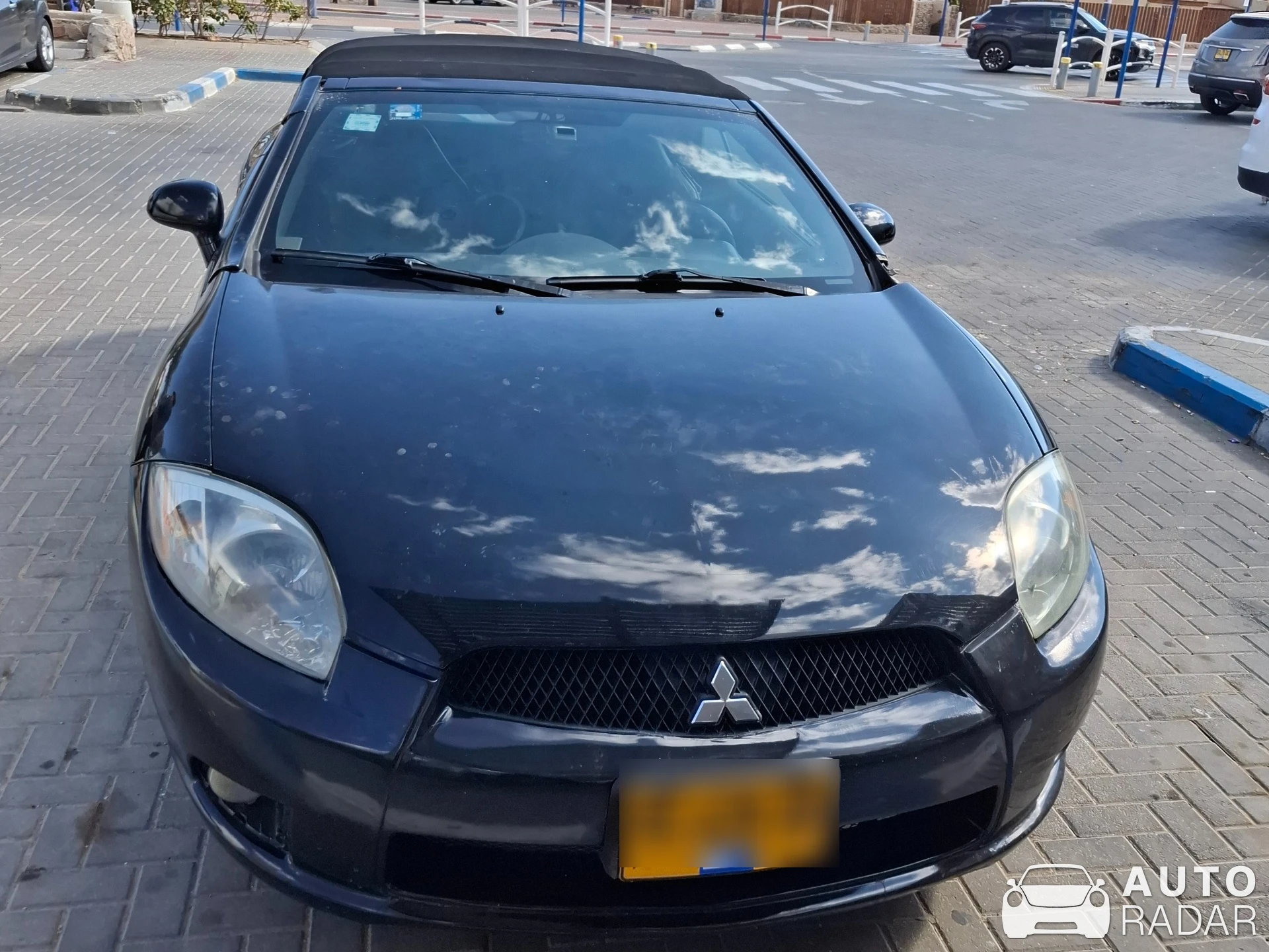 Mitsubishi Eclipse Spyder spotted in Eilat