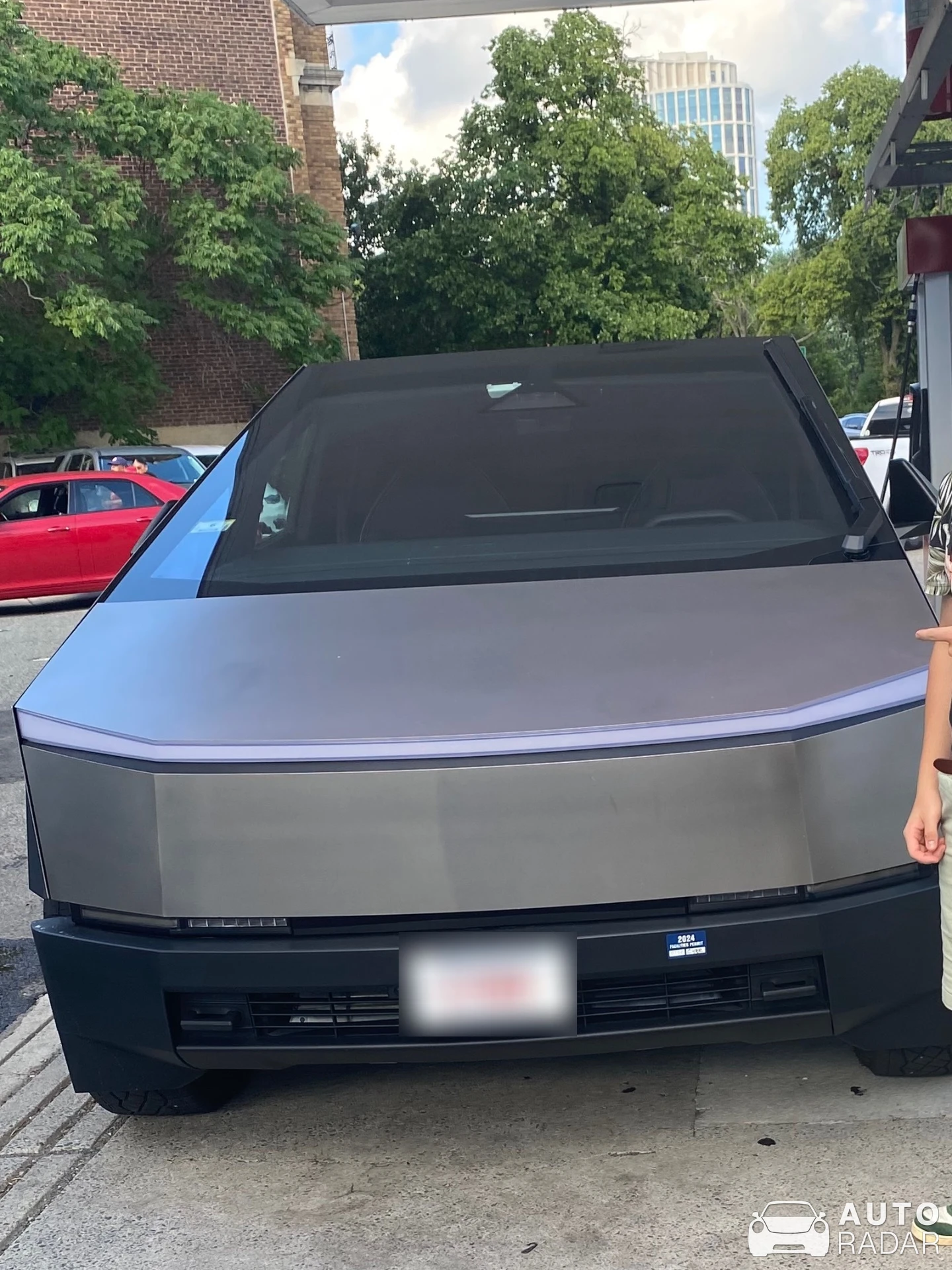 Tesla Cybertruck spotted in Boston, United States
