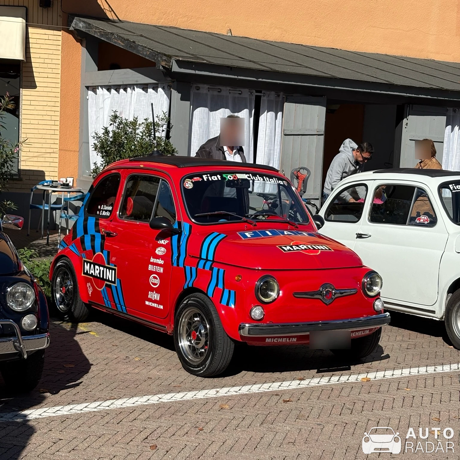 Fiat 500 F spotted in Cremona