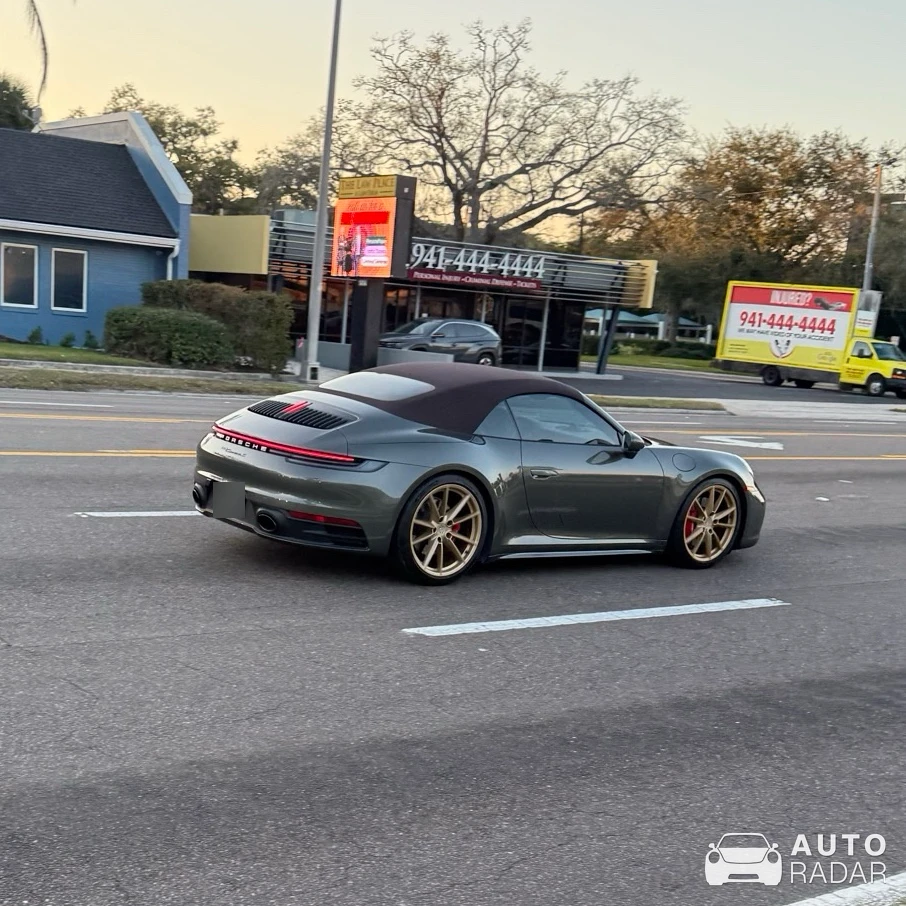 Porsche 992 Carrera S Cabriolet MkI spotted in Sarasota, United States