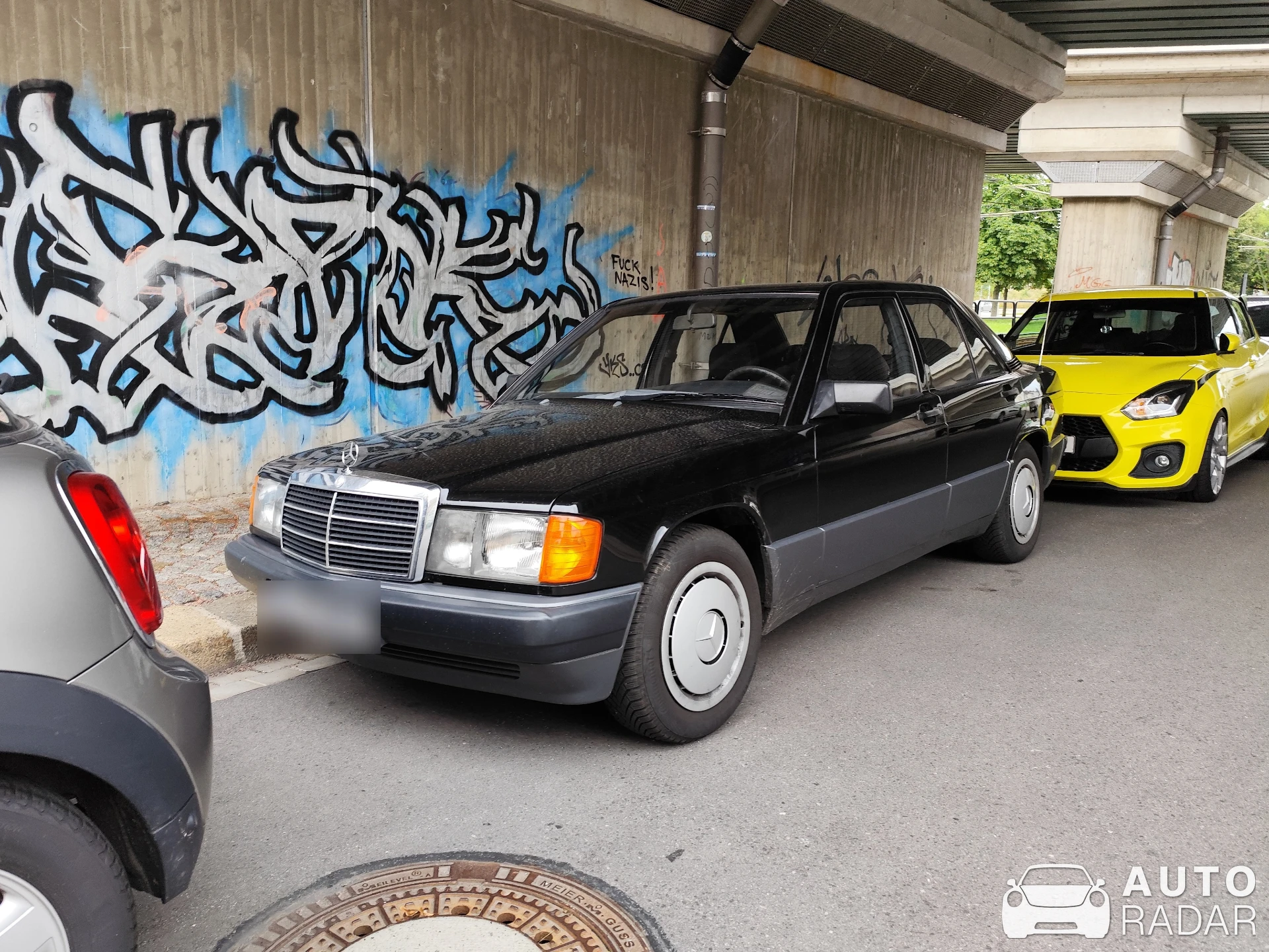 Mercedes-Benz 190D W121 spotted in Chemnitz