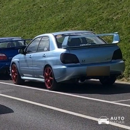 Subaru Impreza WRX STI spotted in Rhos on Sea, United Kingdom
