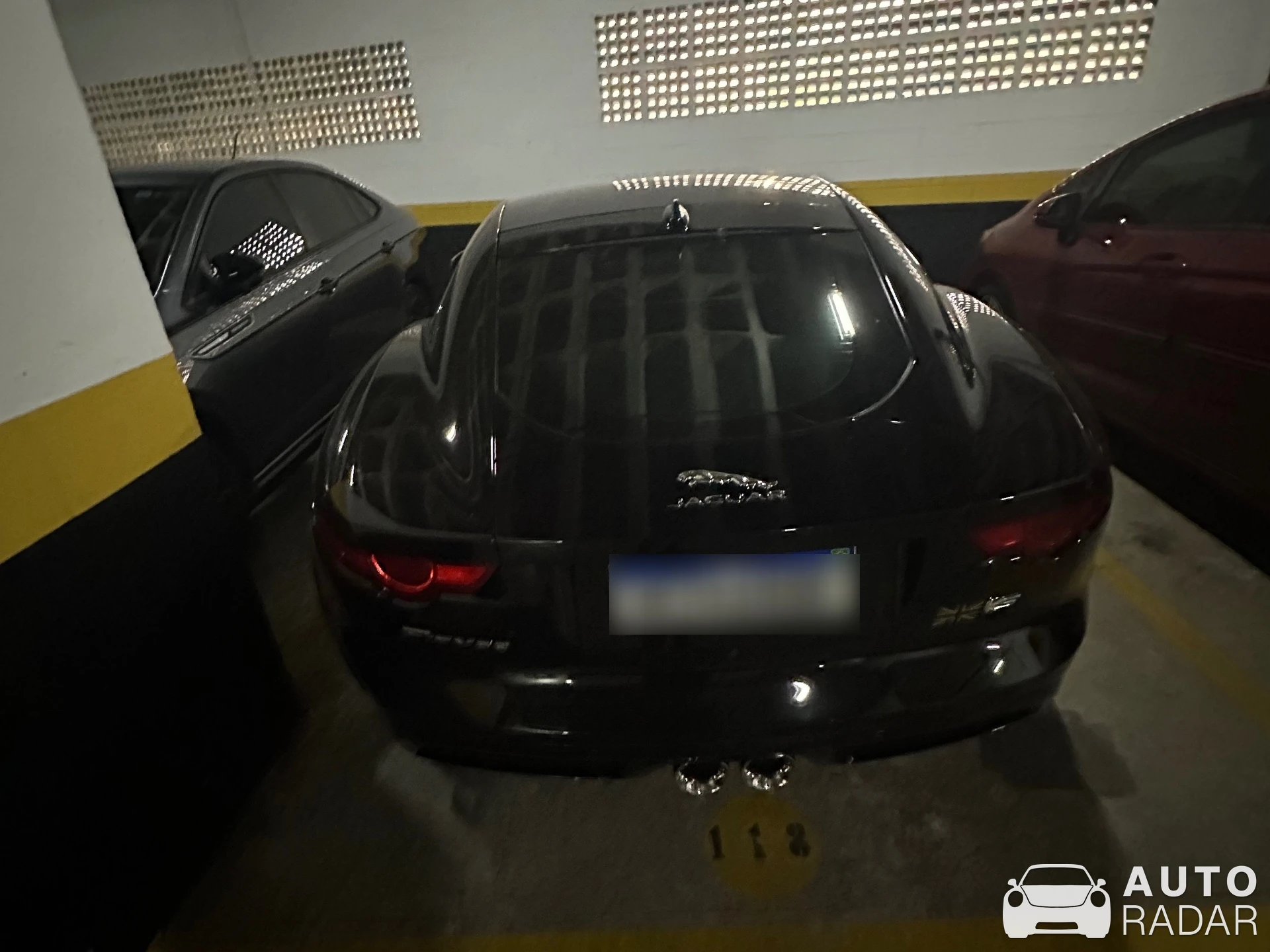Jaguar F-Type S Coupé spotted in Santana, Brazil