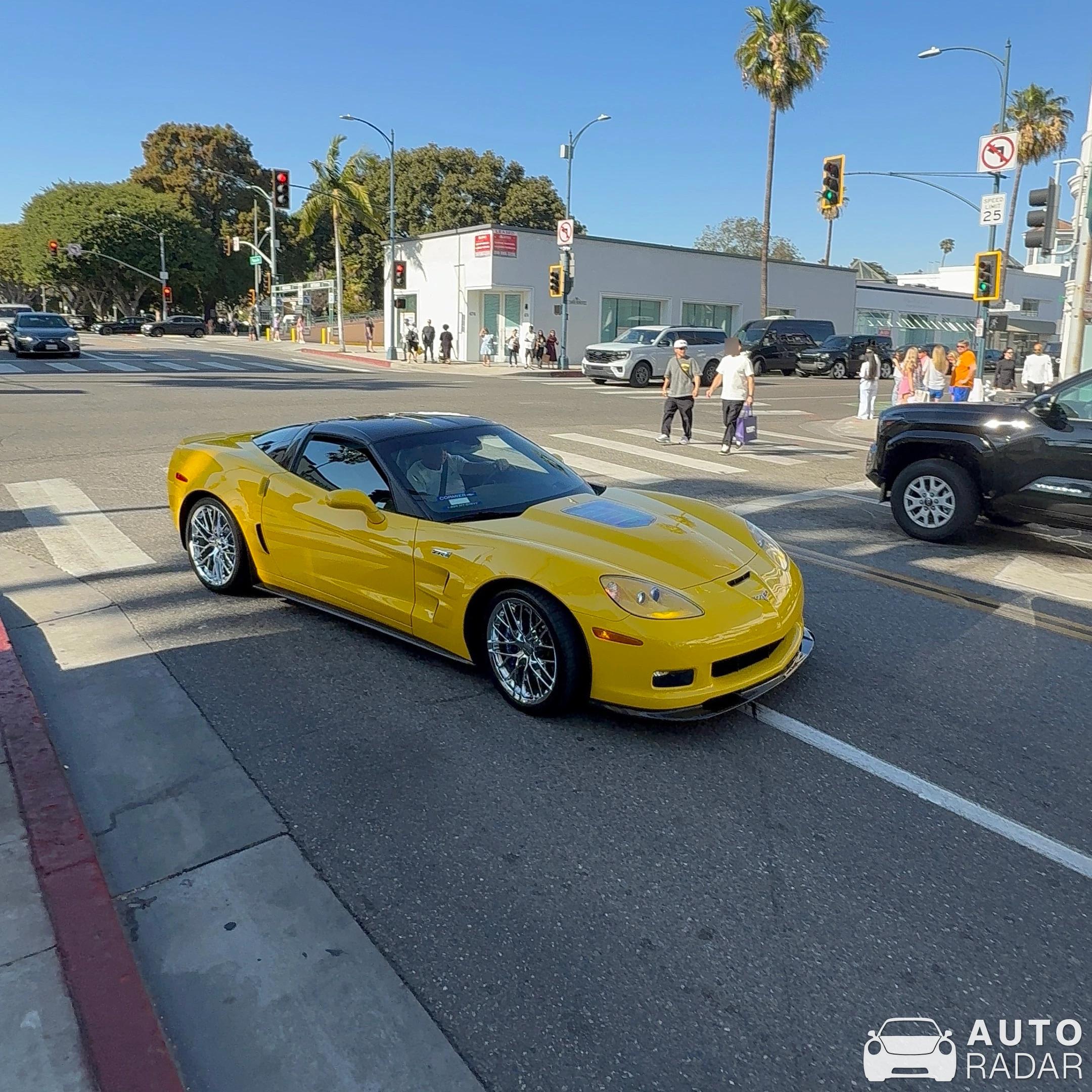 Chevrolet Corvette C6 ZR1 spotted in Beverly Hills