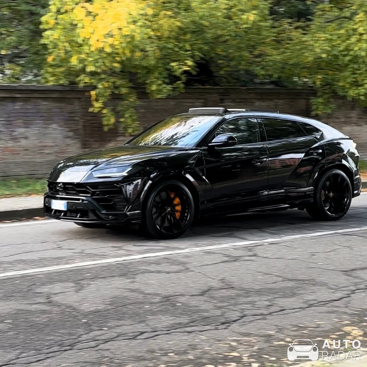 Lamborghini Urus S spotted in Tortona, Italy