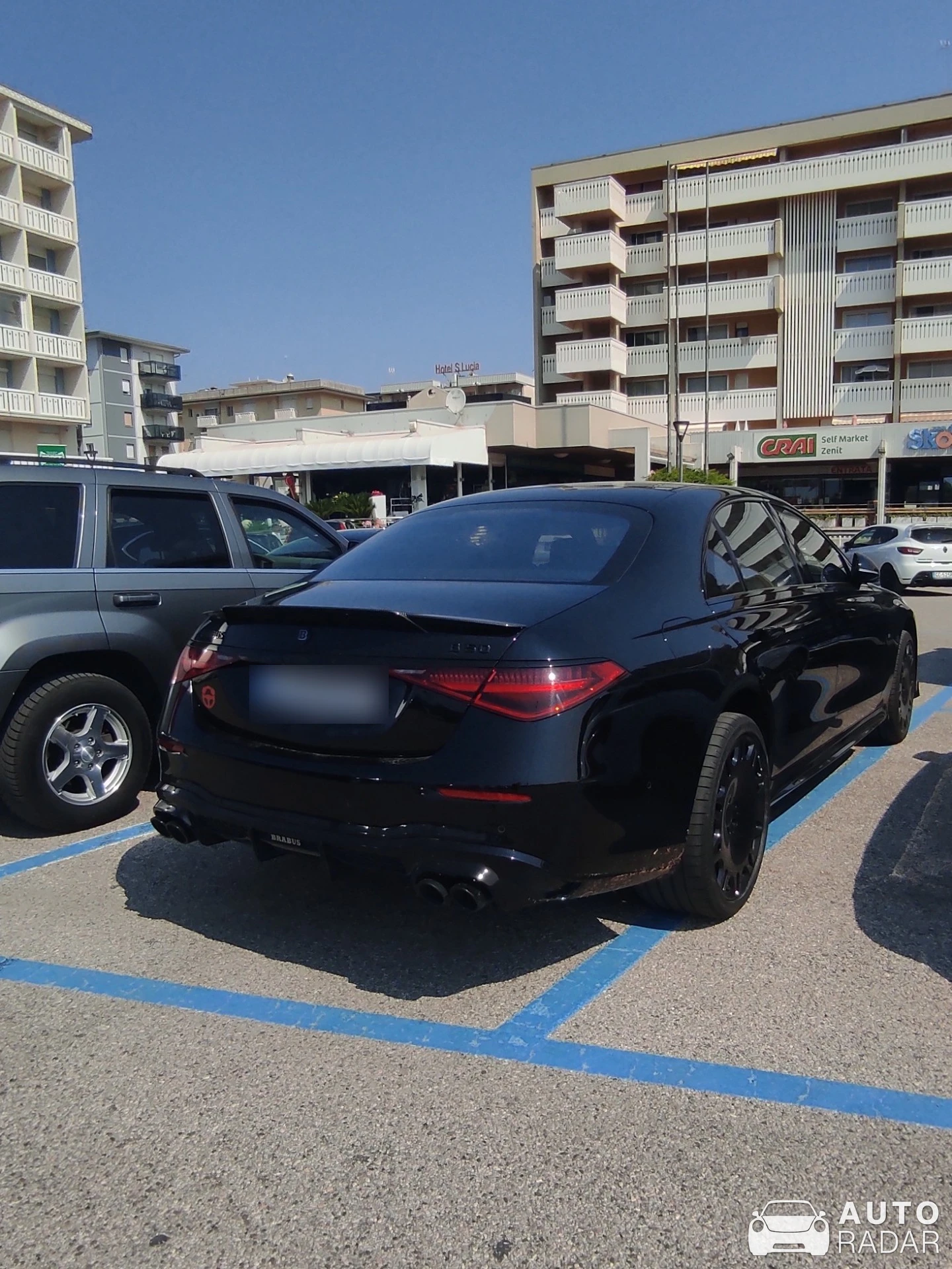 Mercedes-AMG Brabus GLE Coupé B 63S-850 spotted in Bibione