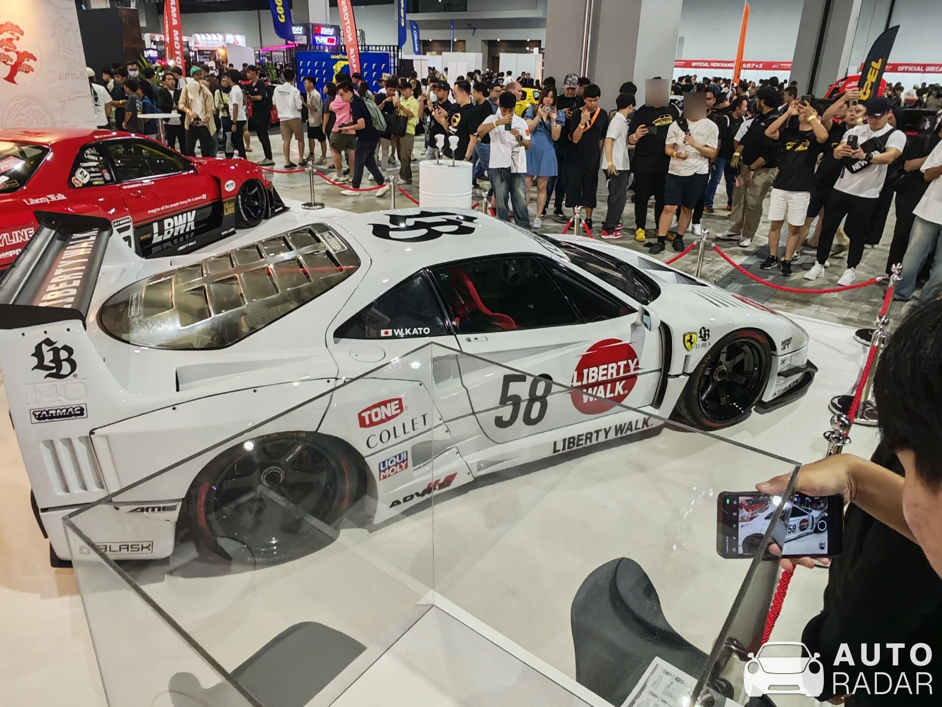 LB-Works Ferrari F40 spotted in Kuala Lumpur