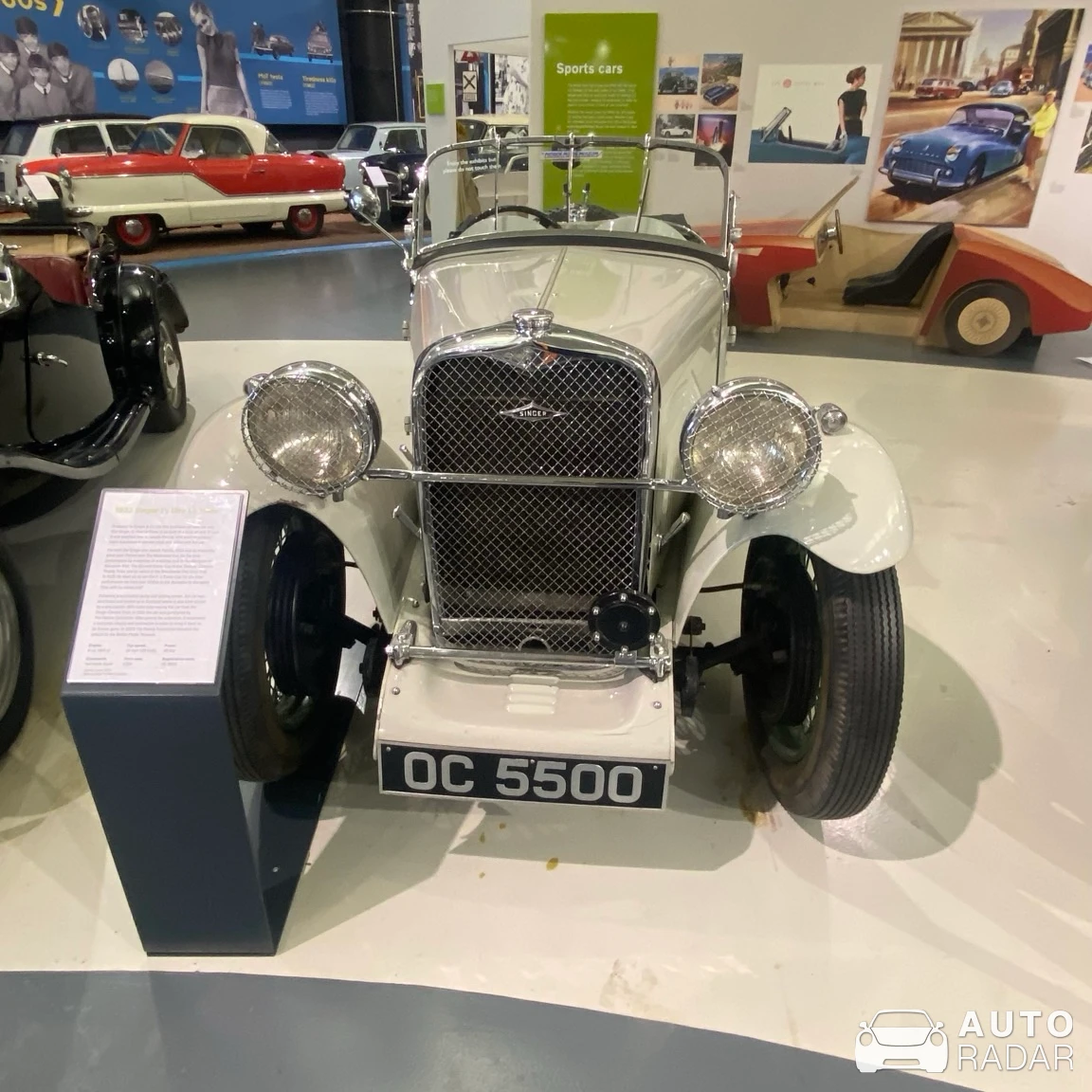 Singer 1 1/2 Litre Le Mans spotted in Lighthorne Heath, United Kingdom