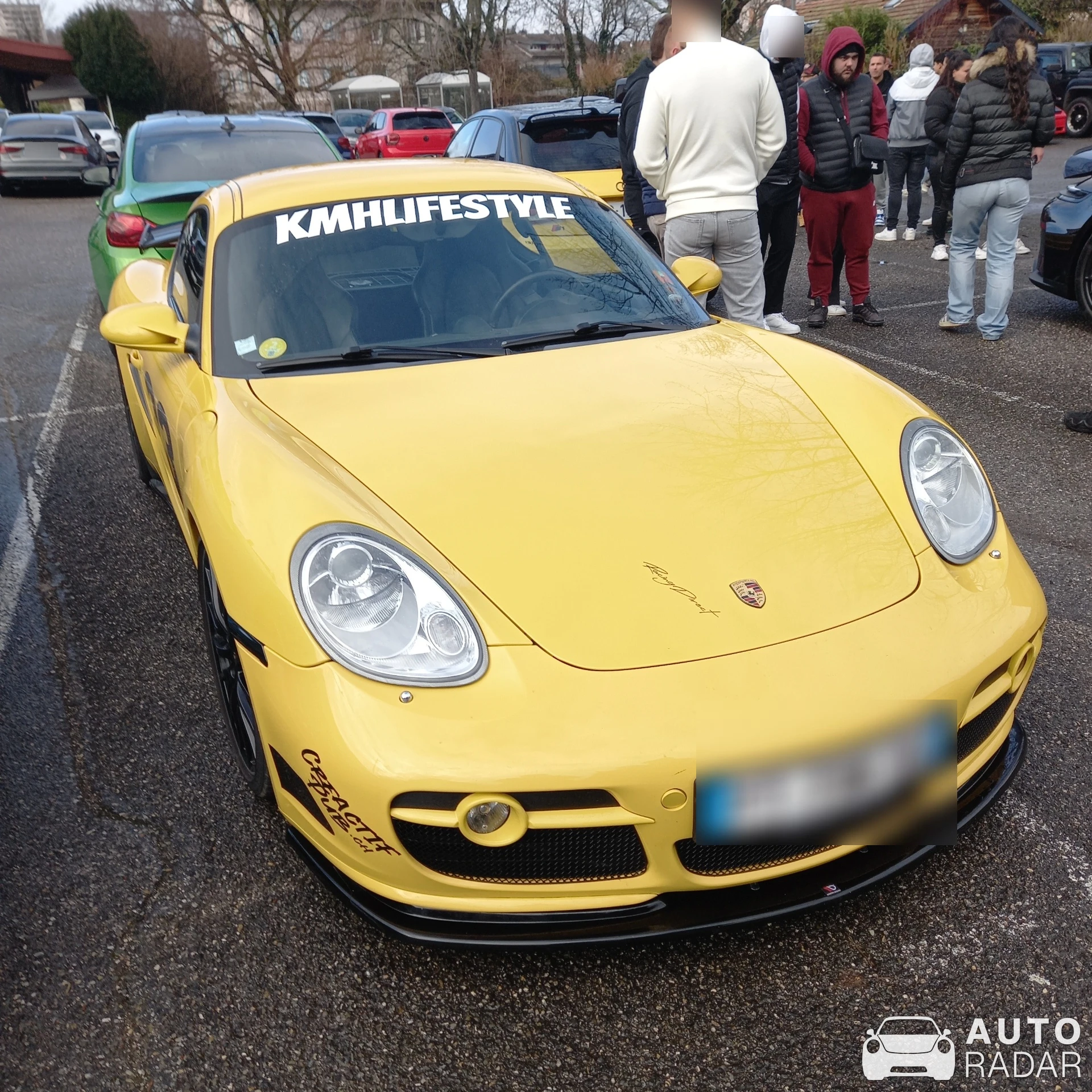 Porsche 987 Cayman S spotted in Annecy, France
