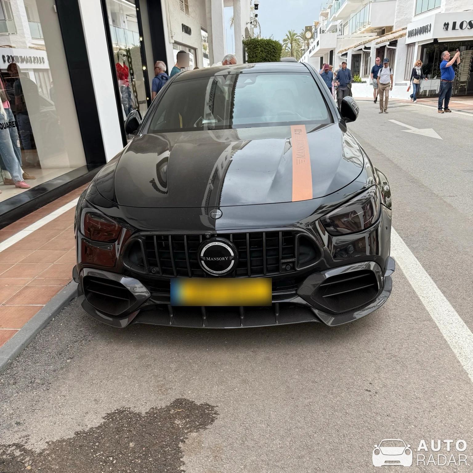 Mercedes-AMG GT S C190 Mansory spotted in Marbella