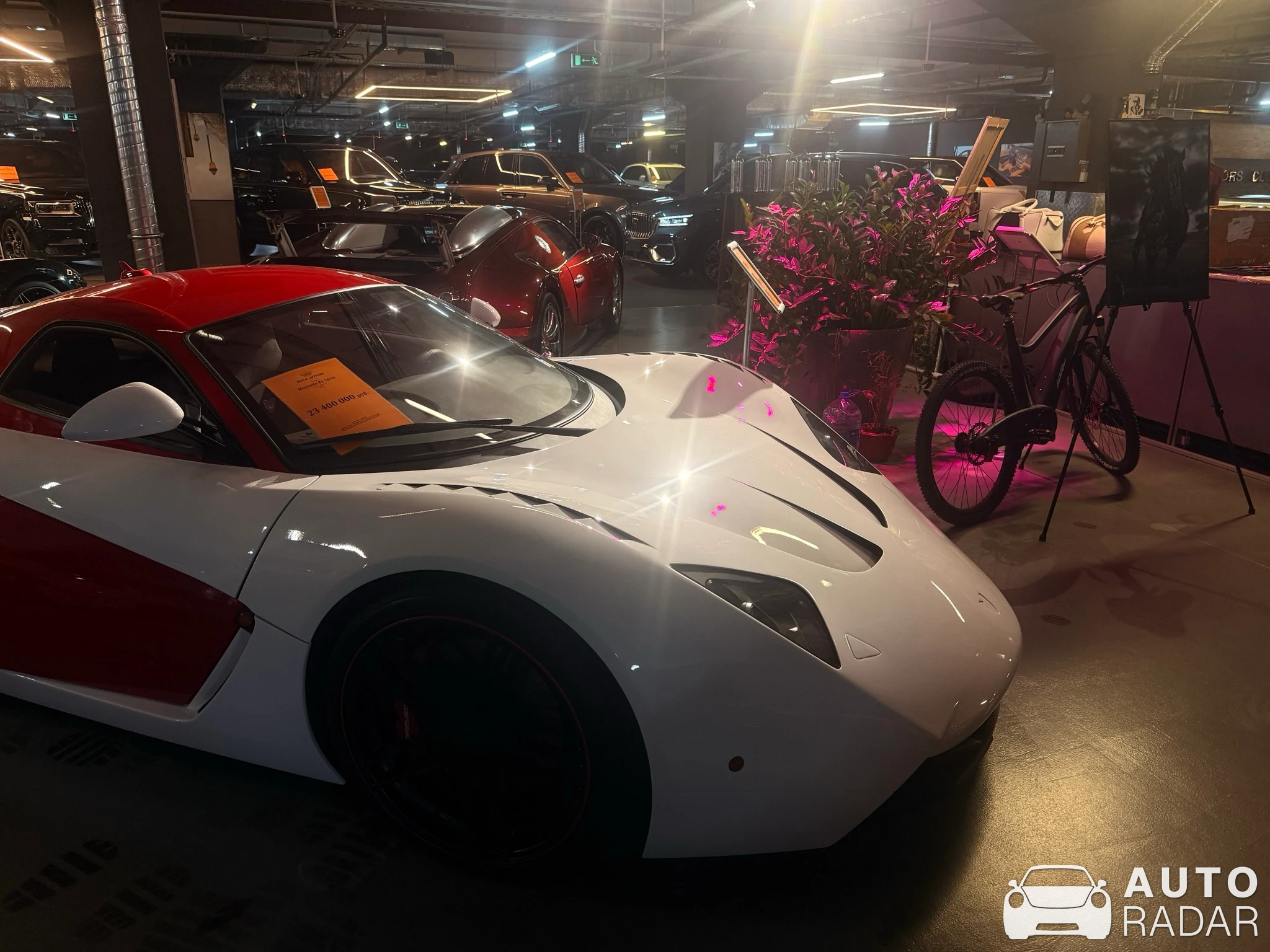 Marussia B1 spotted in Москва