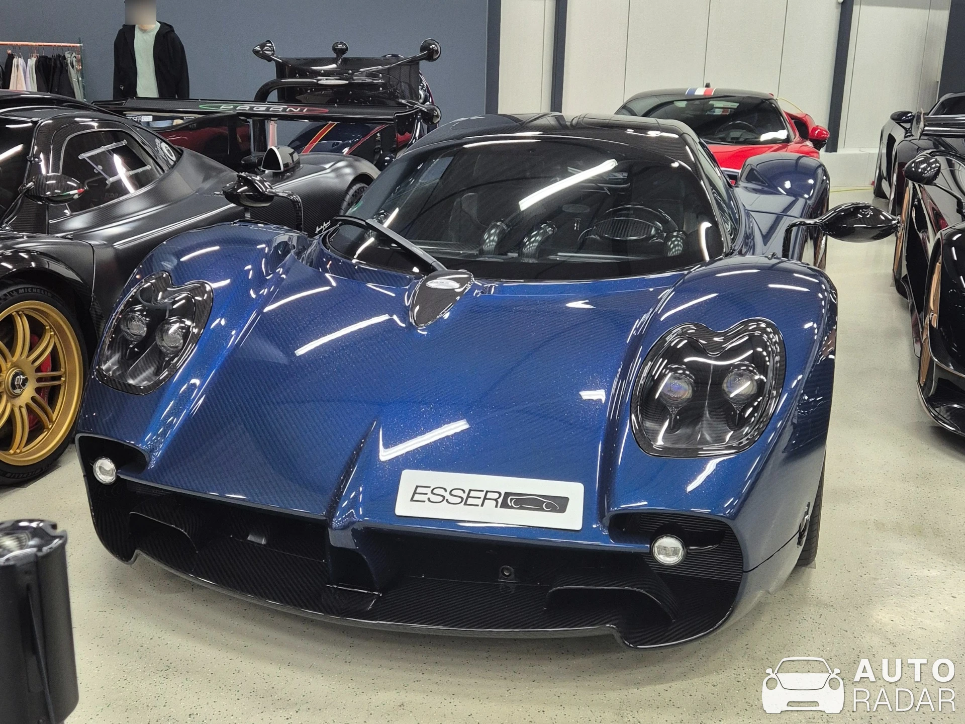 Pagani Zonda 760 AG Roadster spotted in Alsdorf