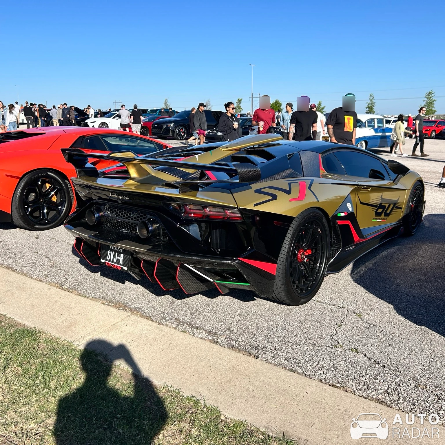 Lamborghini Aventador LP770-4 SVJ Roadster Novitec Torado spotted in Austin