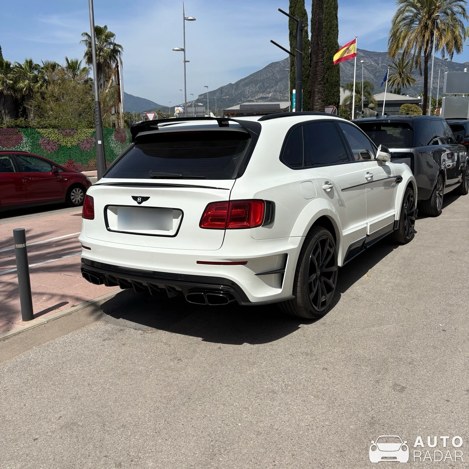 Bentley Mansory Bentayga spotted in Marbella