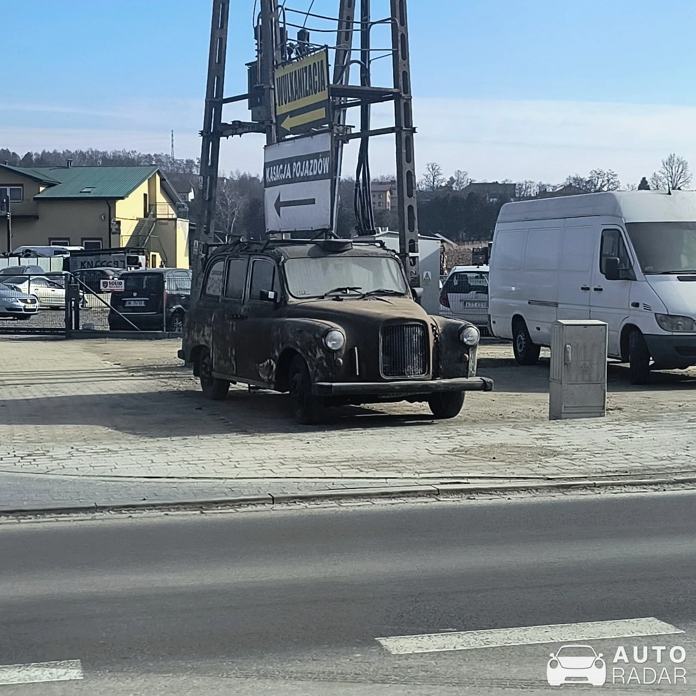 Austin FX4 spotted in Nowy Sącz
