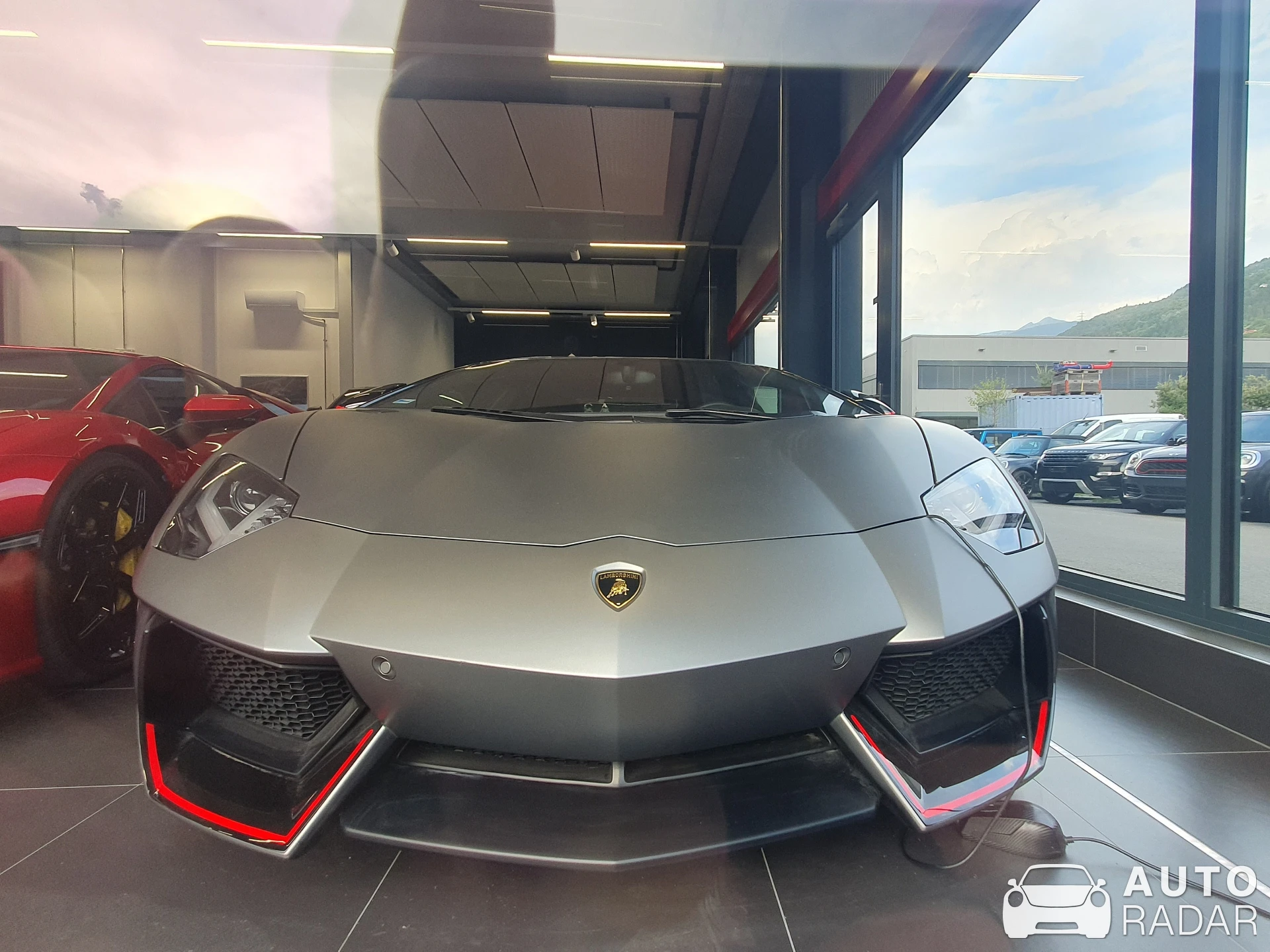 Lamborghini Aventador LP700-4 Pirelli Edition spotted in Sion