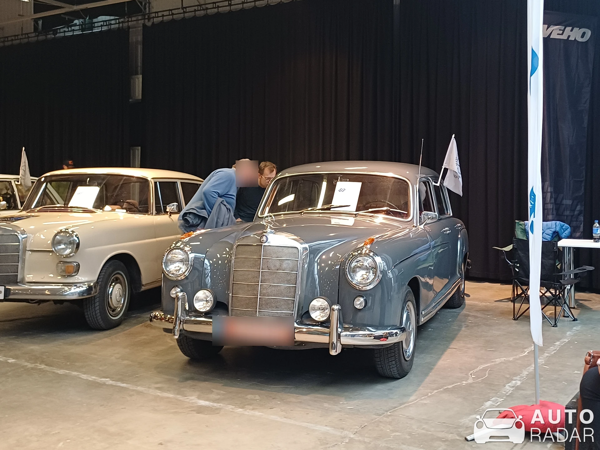 Mercedes-Benz W180 220S spotted in Vilnius
