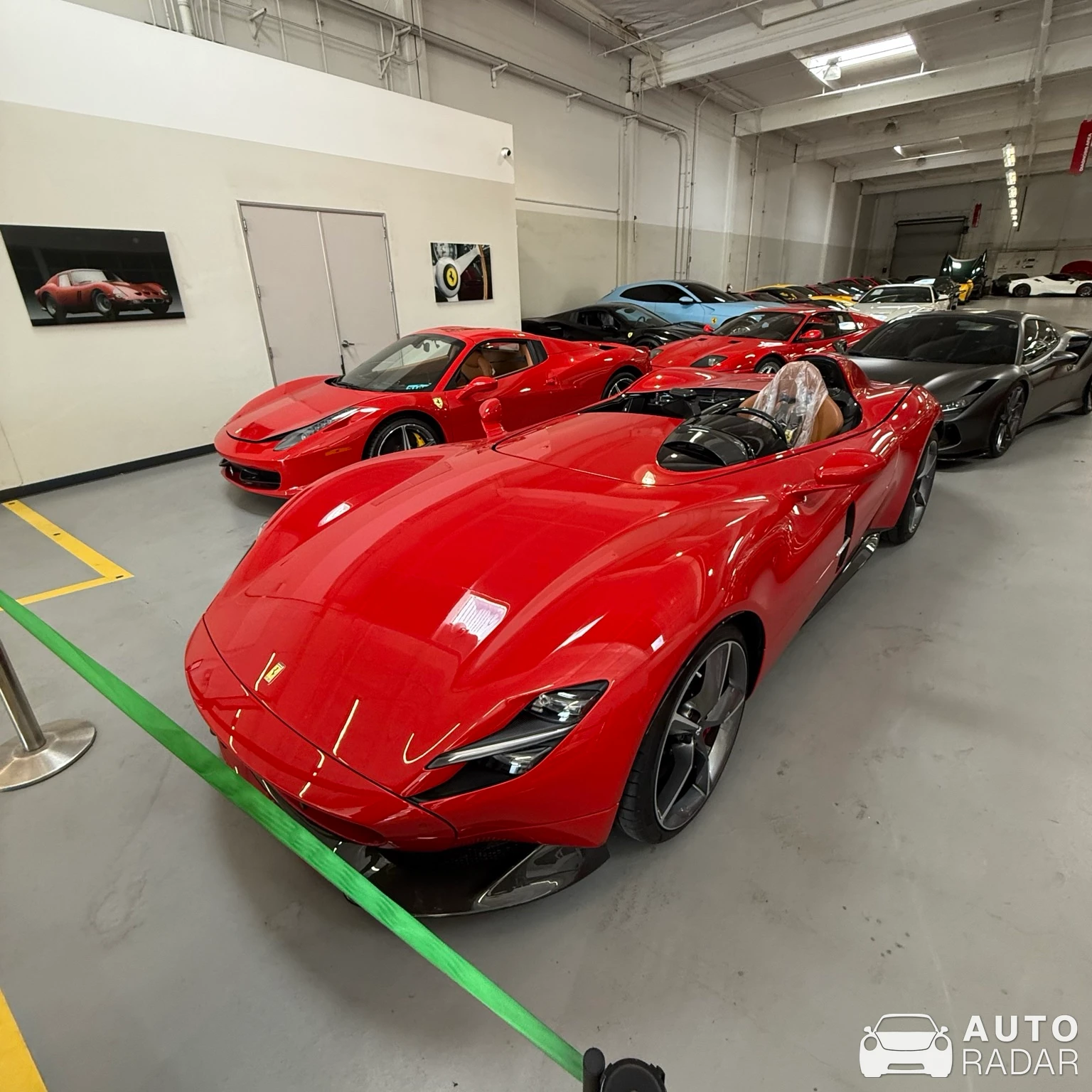 Ferrari Monza SP1 spotted in Costa Mesa, United States