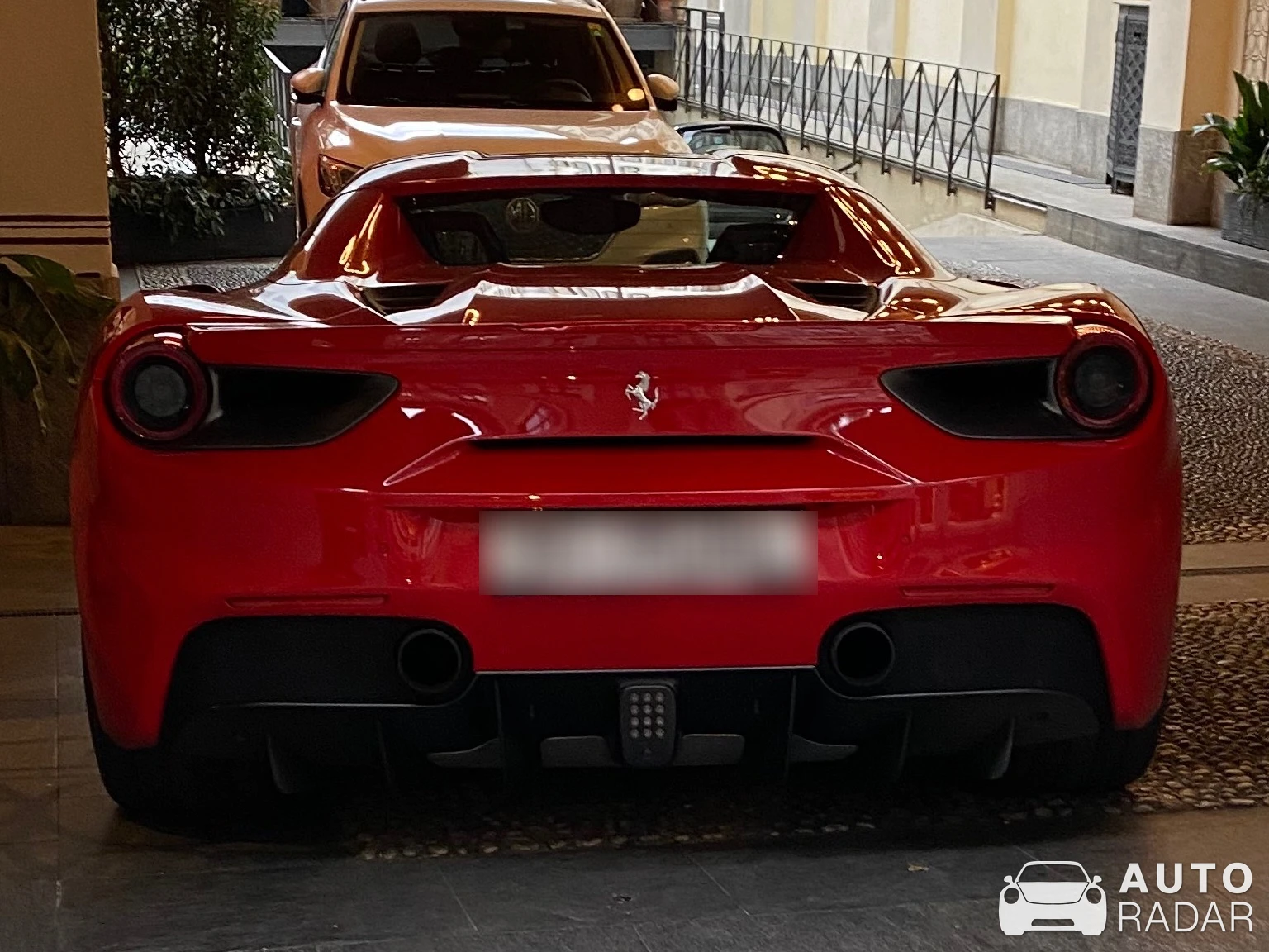 Ferrari 488 GTB spotted in Milano, Italia