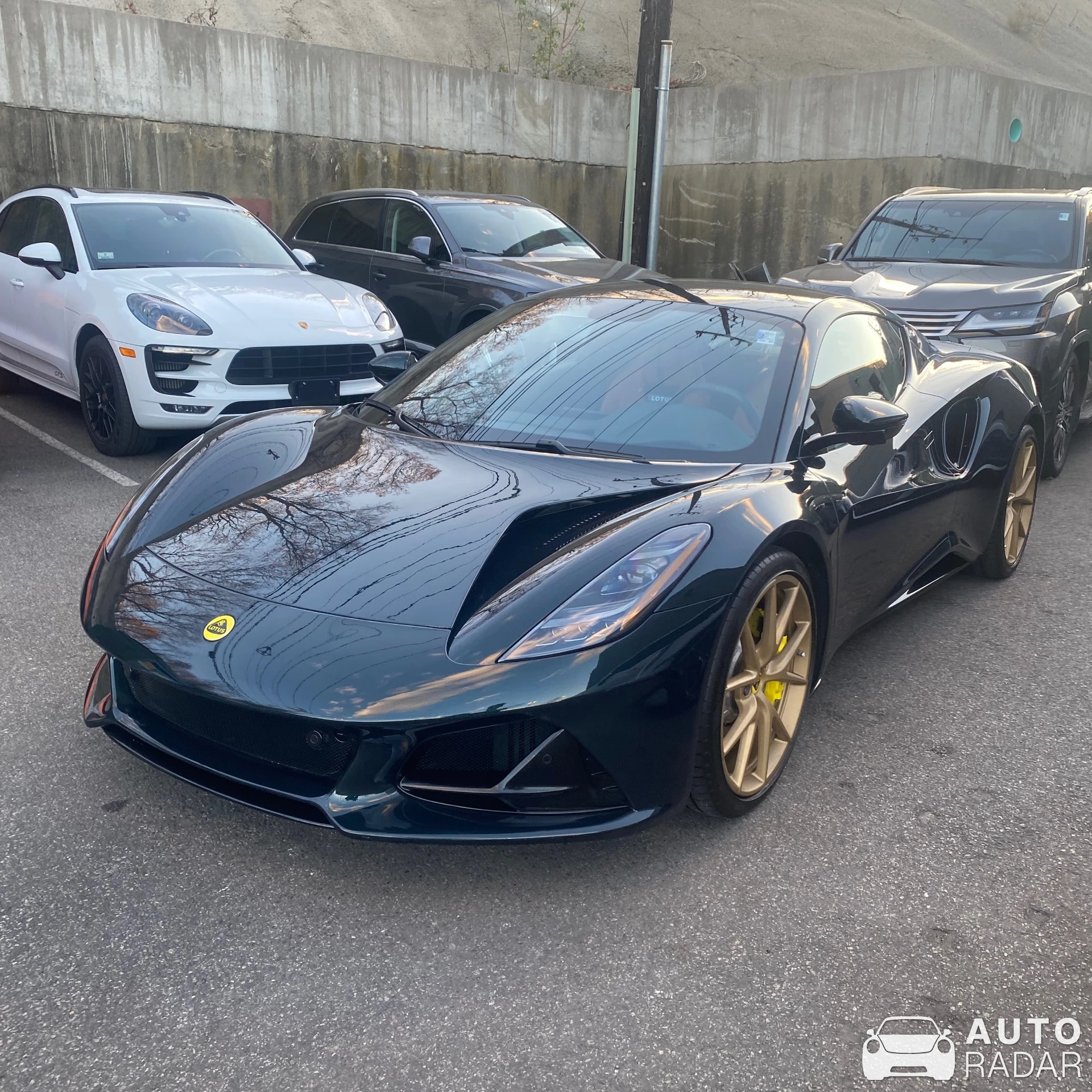 Lotus Emira I4 spotted in Boston, United States