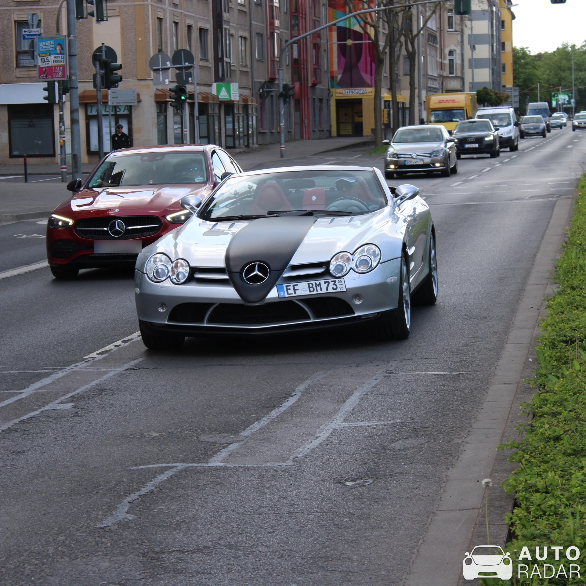 Mercedes-Benz SLR McLaren Roadster spotted in Erfurt, Germany