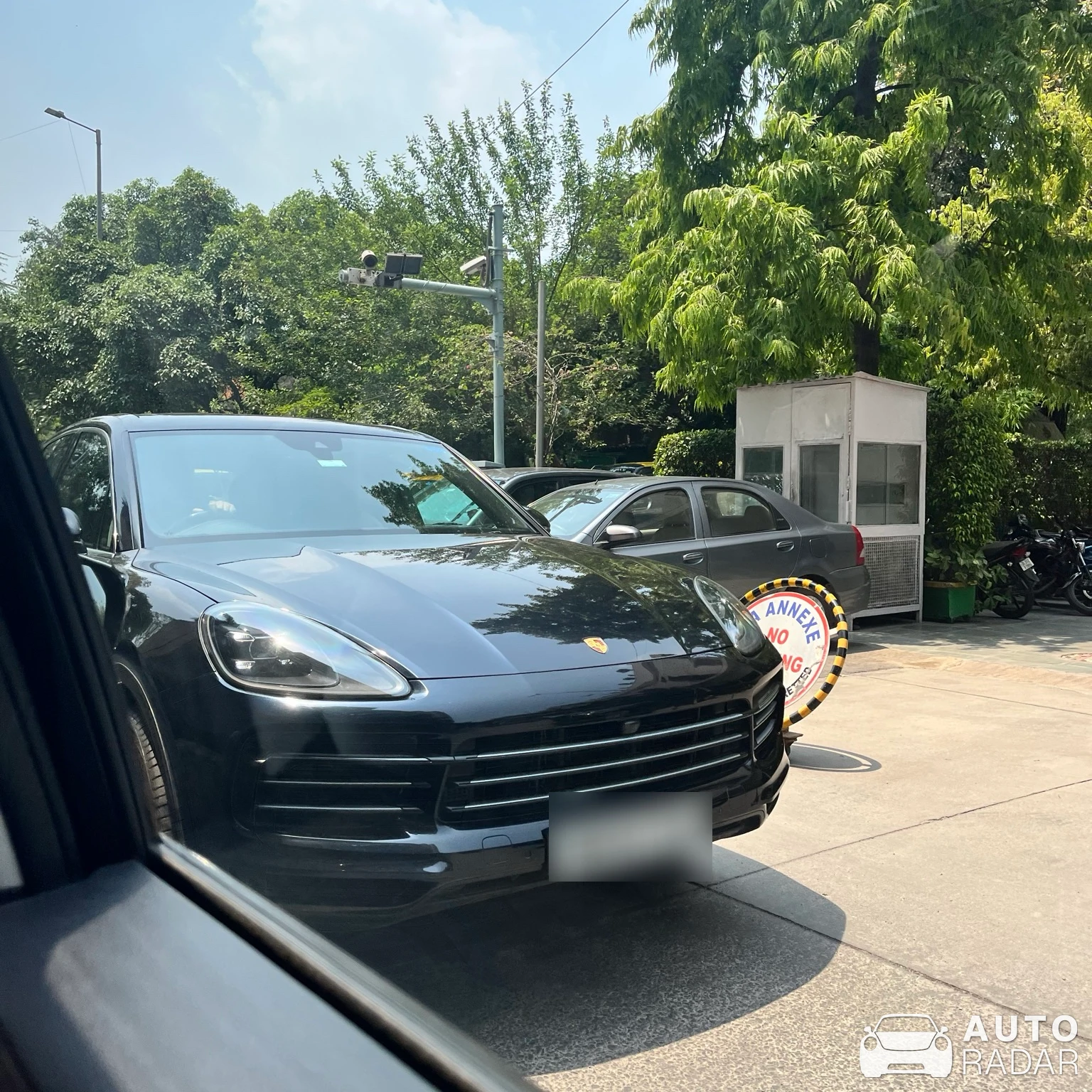 Porsche Cayenne spotted in Gurugram