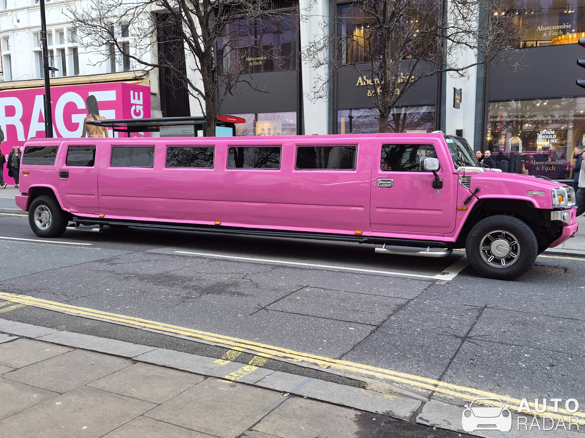 Hummer H2 Limousine spotted in London, United Kingdom