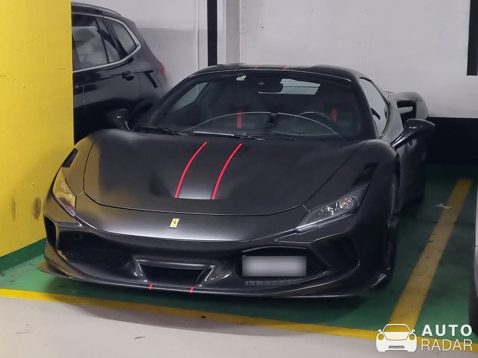 Ferrari F8 Spider spotted in Milano, Italia