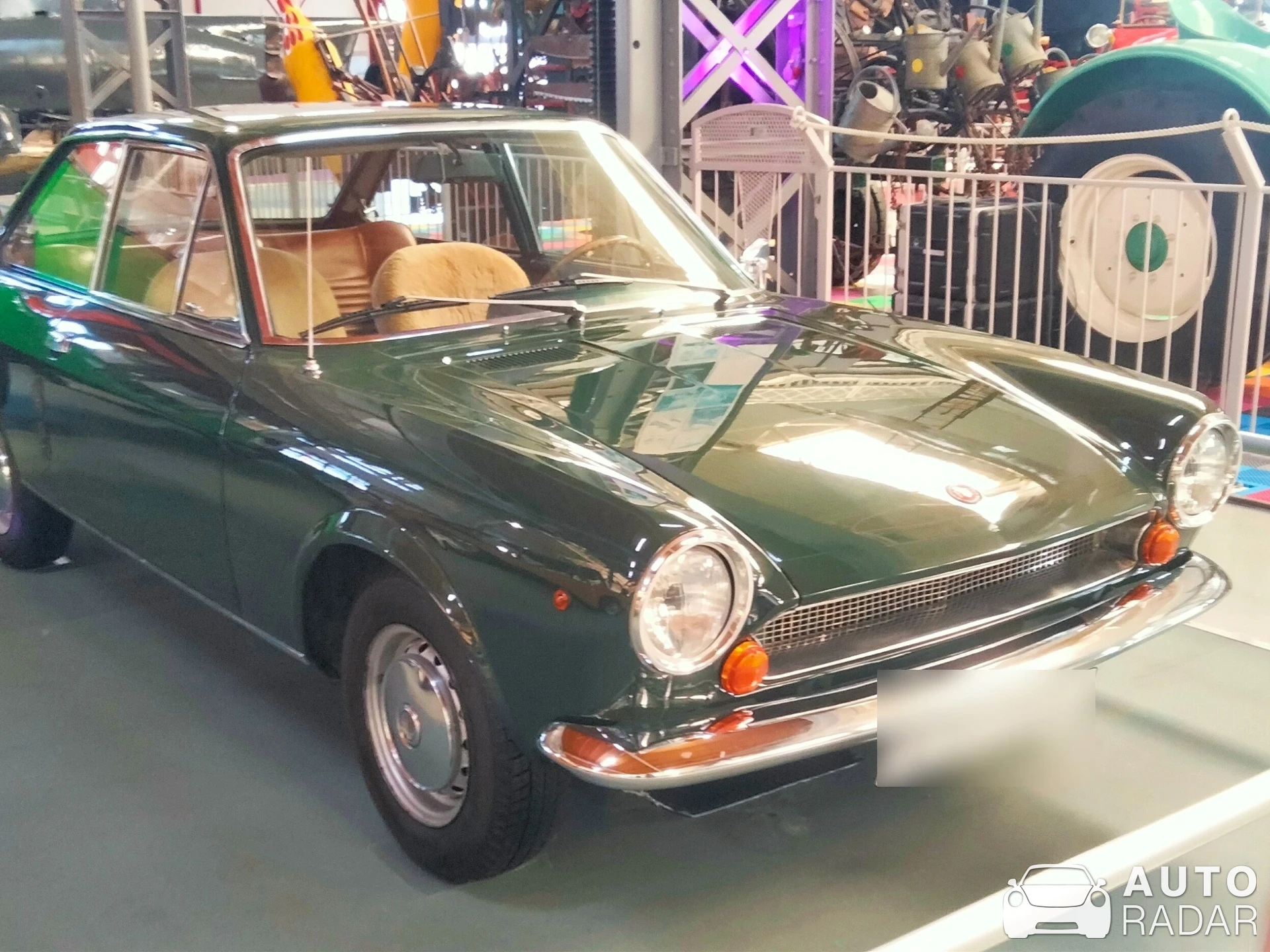 Fiat 124 Sport Coupé spotted in Speyer
