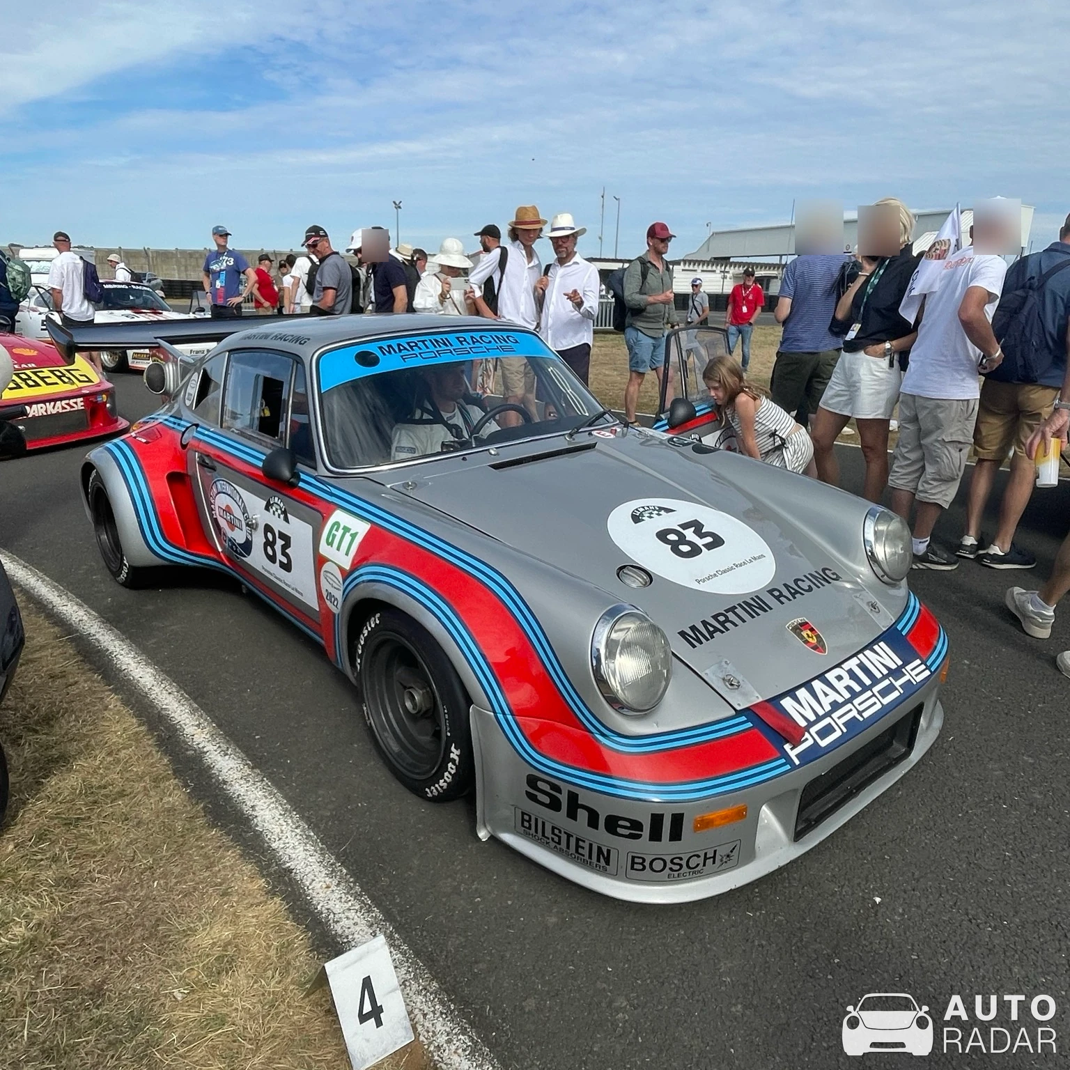 Porsche 911 Carrera RSR Turbo spotted in Le Mans