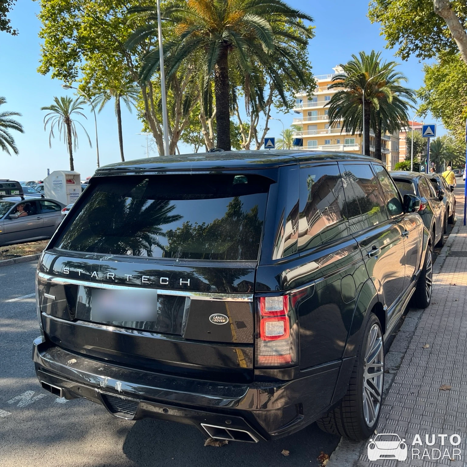 Land Rover STARTECH Range Rover Sport SVR spotted in Menton