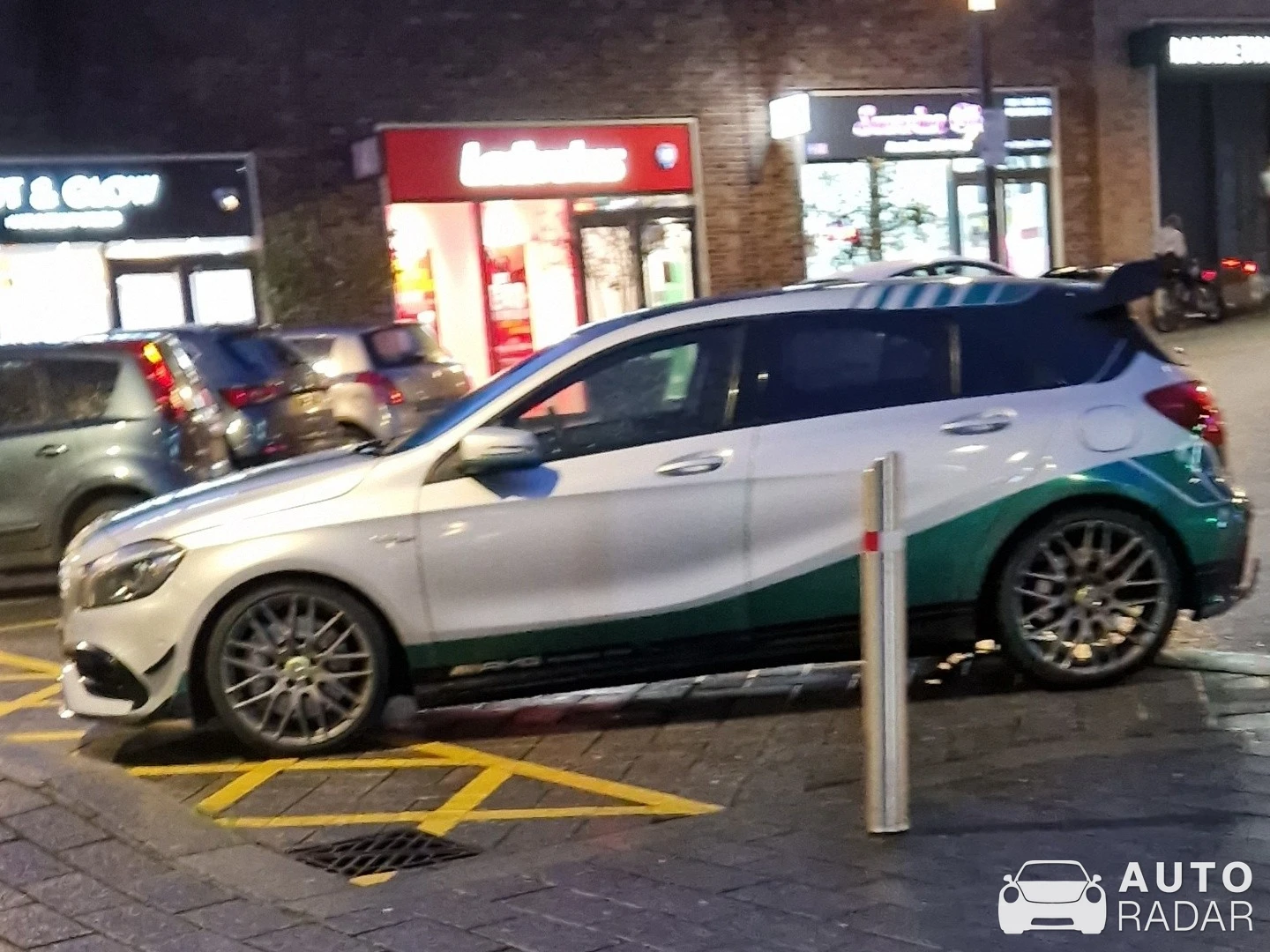 Mercedes-AMG A 45 W176 Petronas 2015 World Champions Edition spotted in Watford